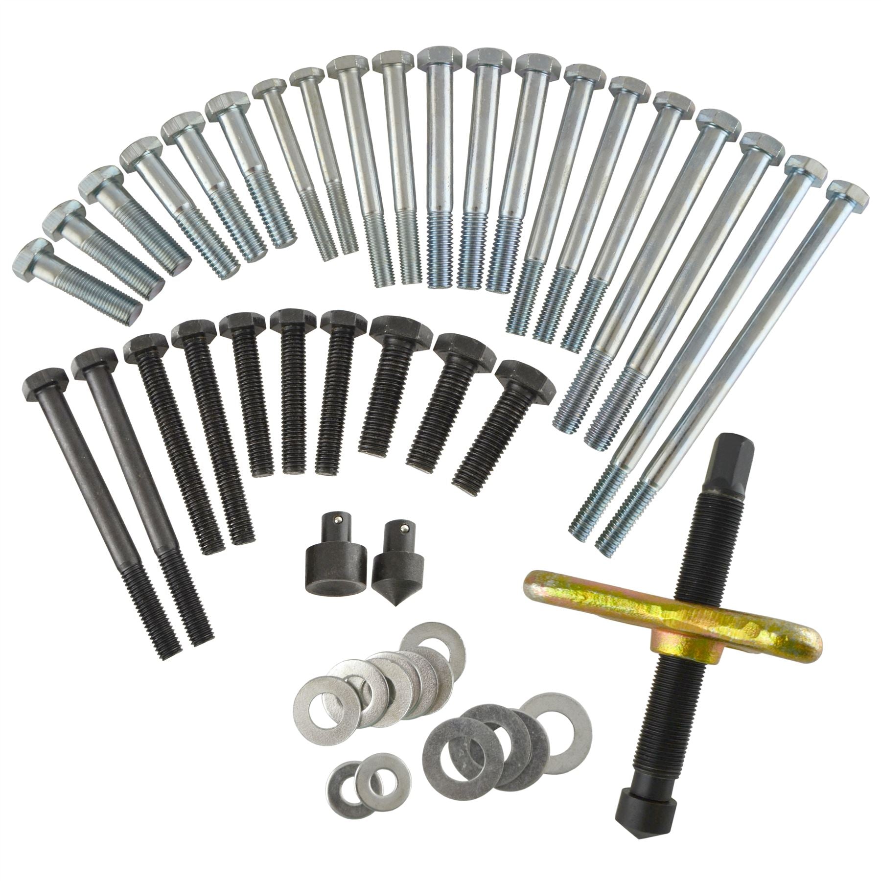 46-teiliges Harmonic-Puller-Set für Kurbelwellen- und Ausgleichsgetriebe, Schwungräder, Lenkung, TE822