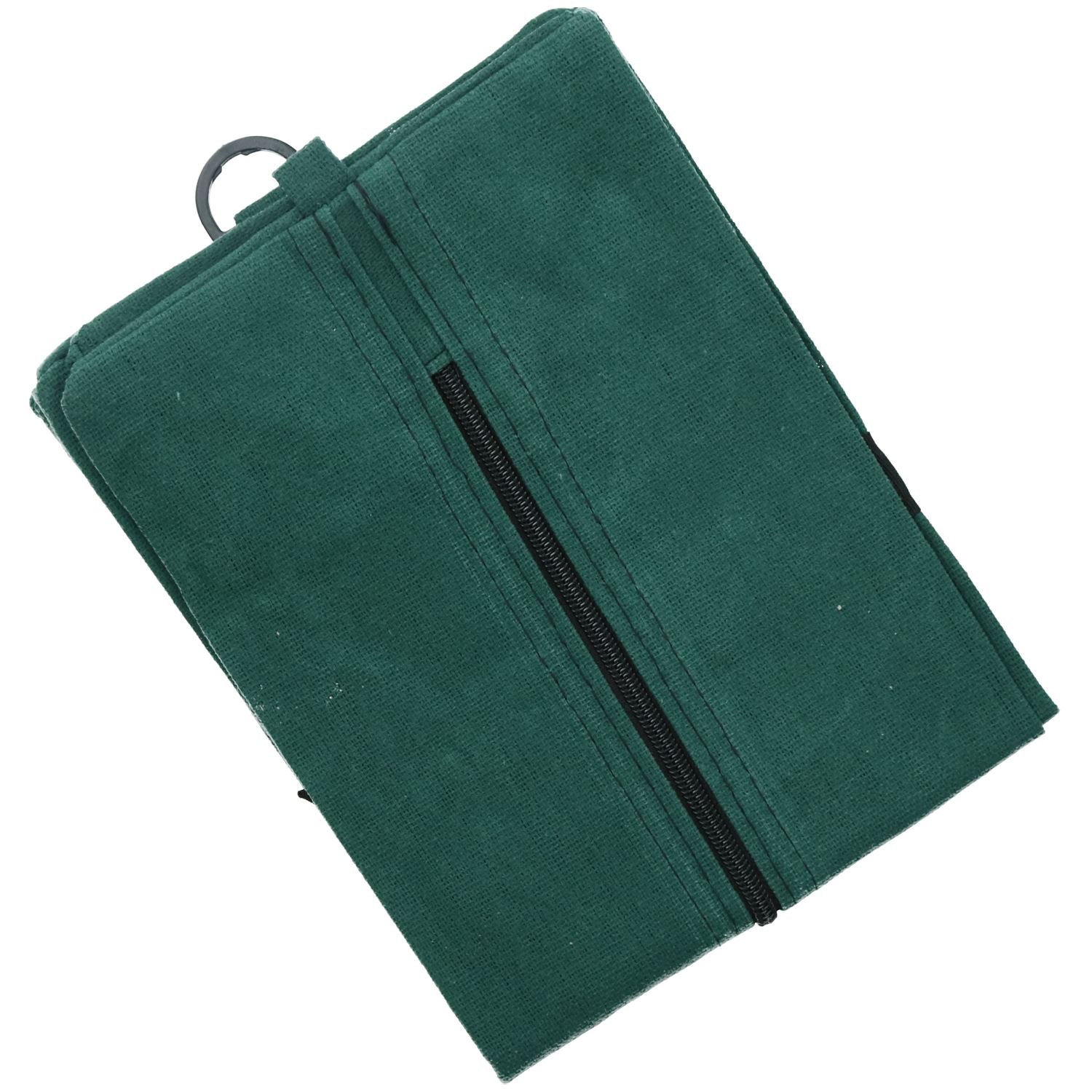 18" Green Canvas Tool Kit Carry Bag Storage Holder Zipped