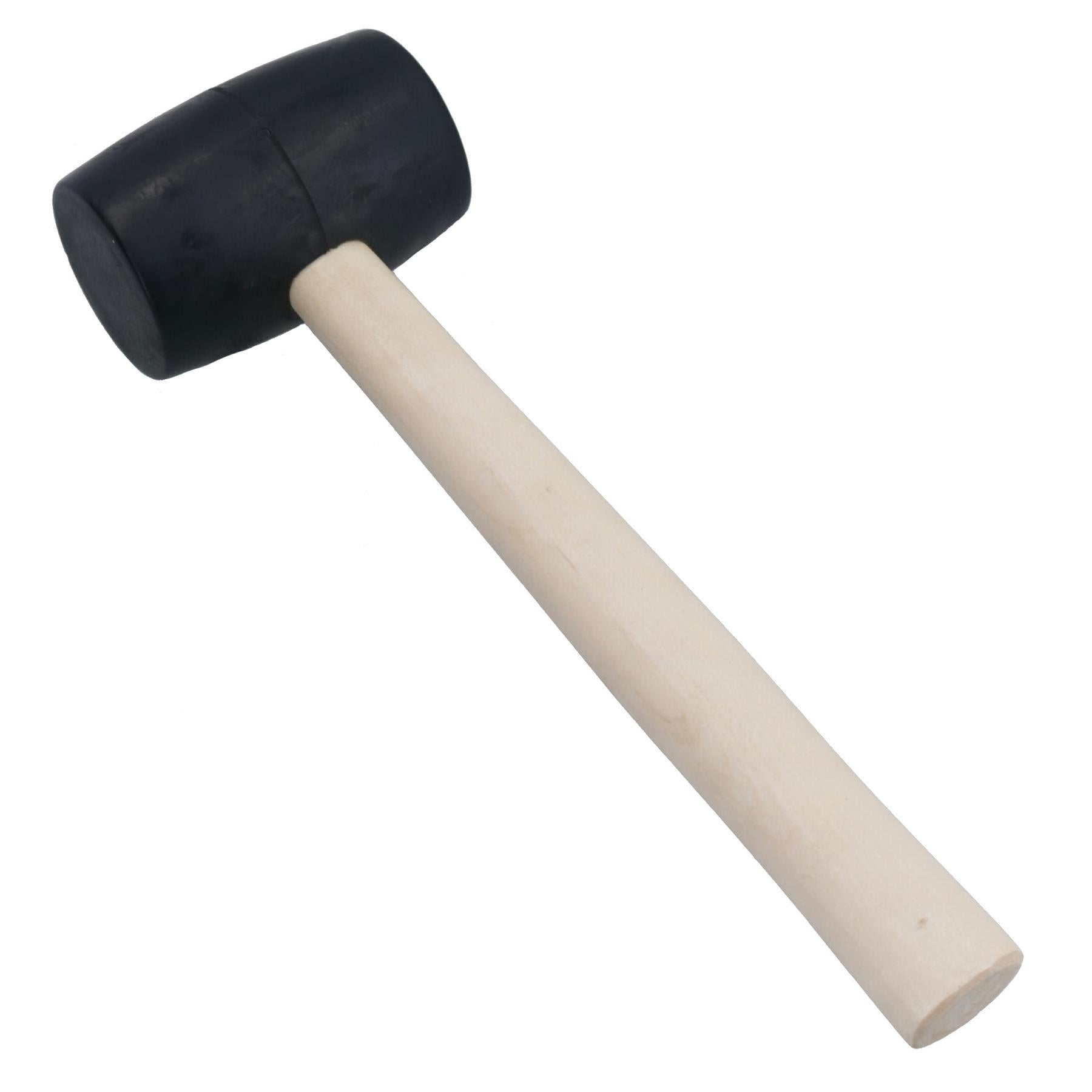 16oz Heavy Duty Gummihammer Hammer Holzgriff mit weichem Griff hinterlässt keine Spuren