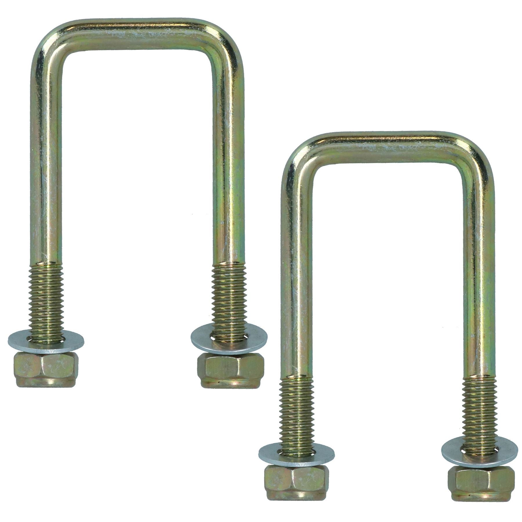 M10 U-Bolt N-Bolt & Nuts High Tensile for Boat Trailers Square