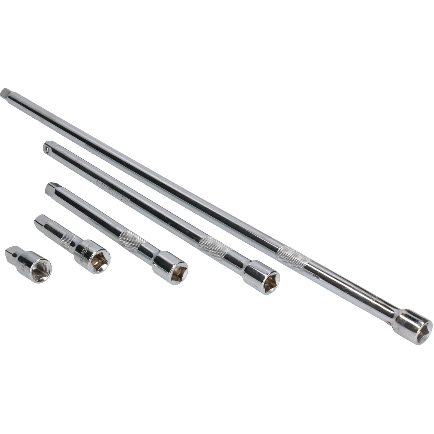 3/8” Drive Extra Long Straight Extension bar Set 38mm – 450mm 5pc For Ratchets