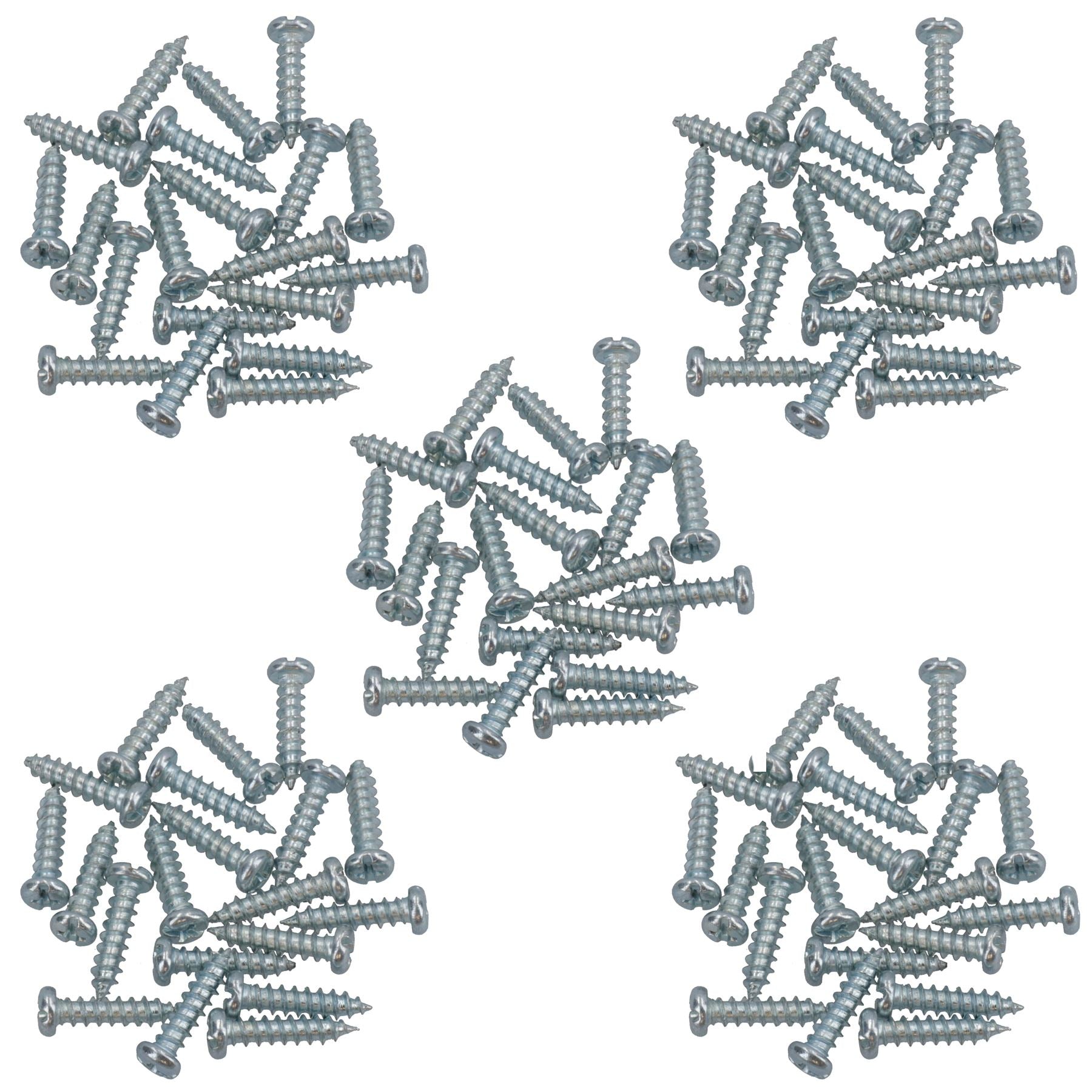 Vis autotaraudeuses PH2 Drive 5 mm (largeur) x 19 mm (longueur) Fixations