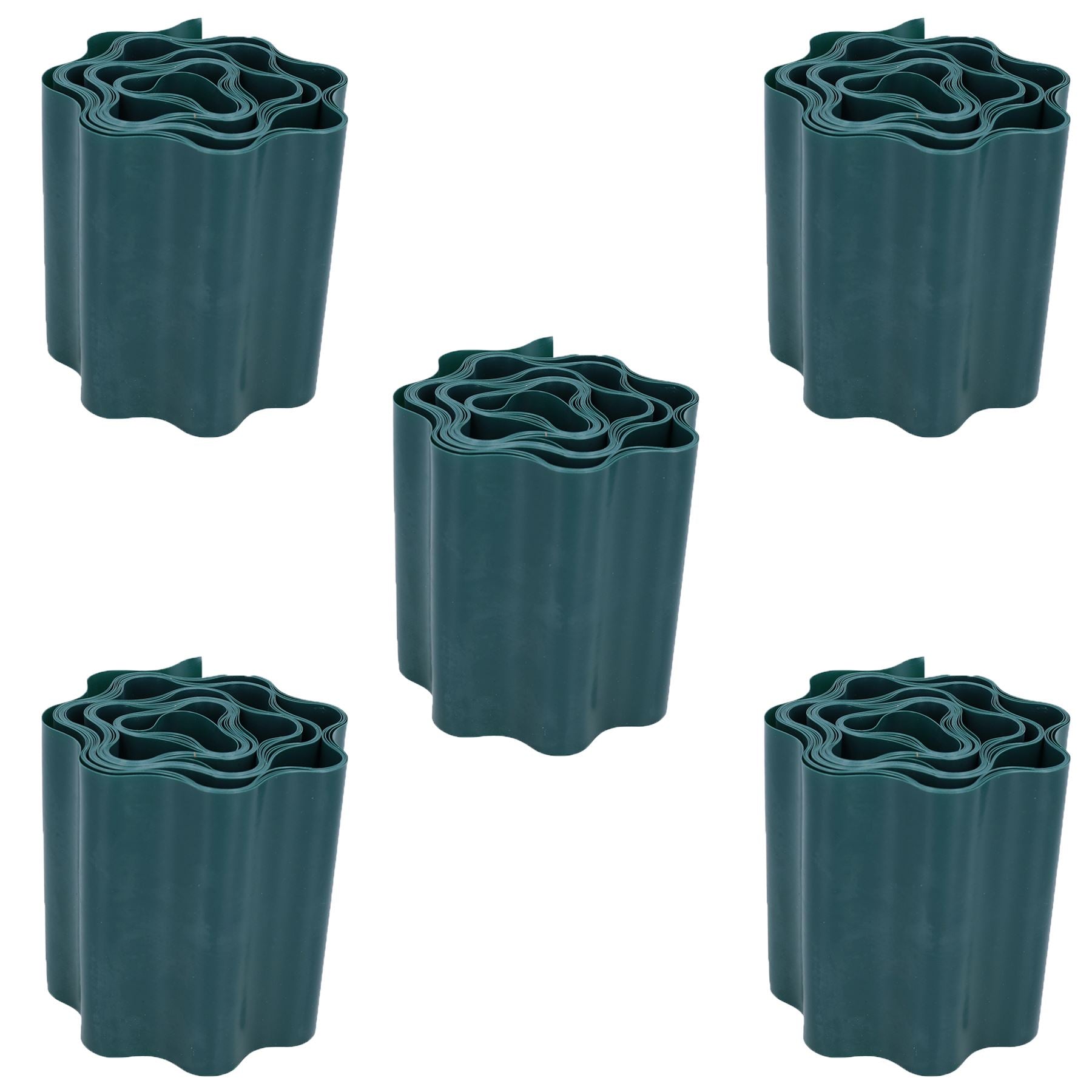Bordure de pelouse en plastique flexible pour jardin, 12 cm de haut