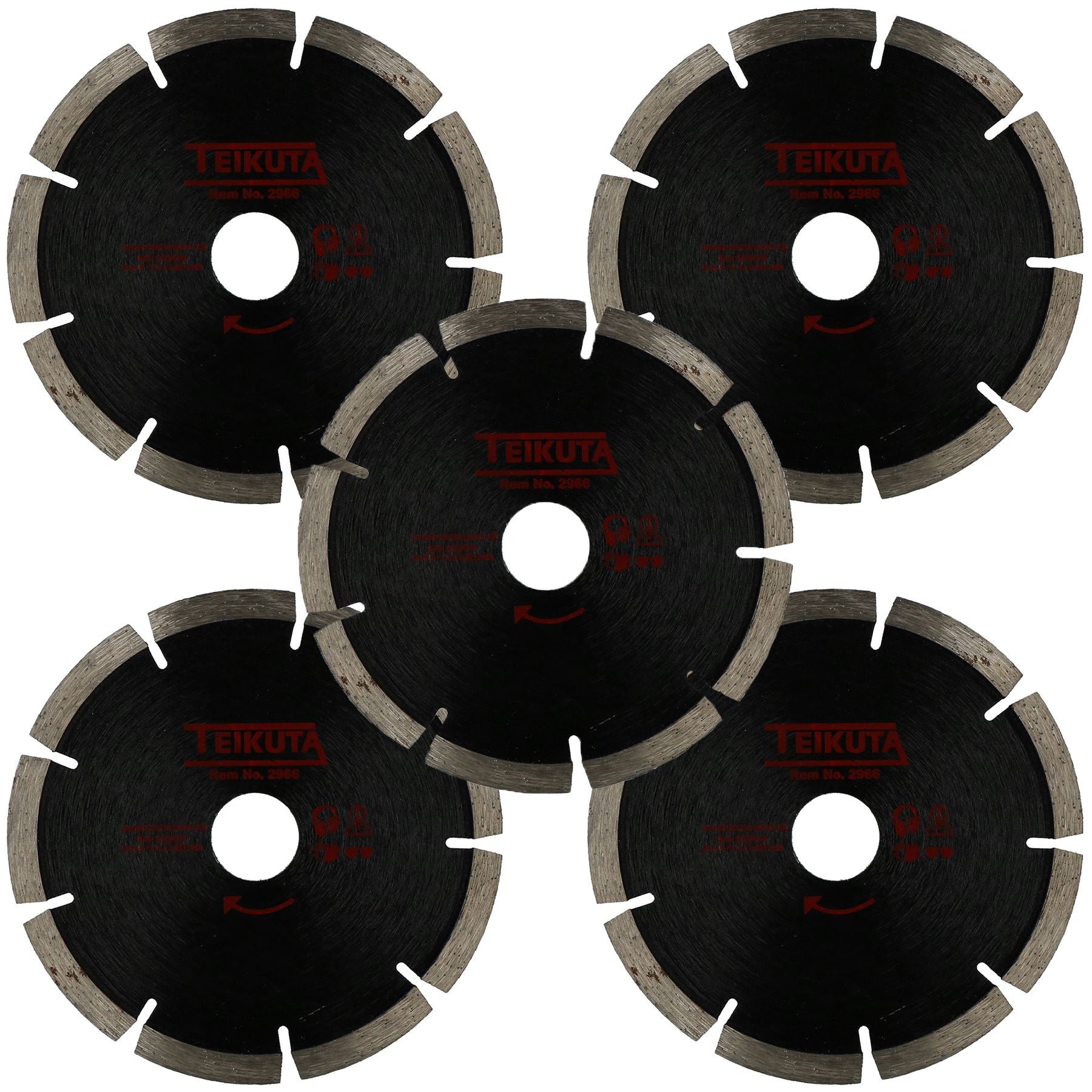 125 mm (5 Zoll) x 6,4 mm Diamant-Mörtel-Rechenscheibe, Fugenscheibe, Klinge für Mauerwerk