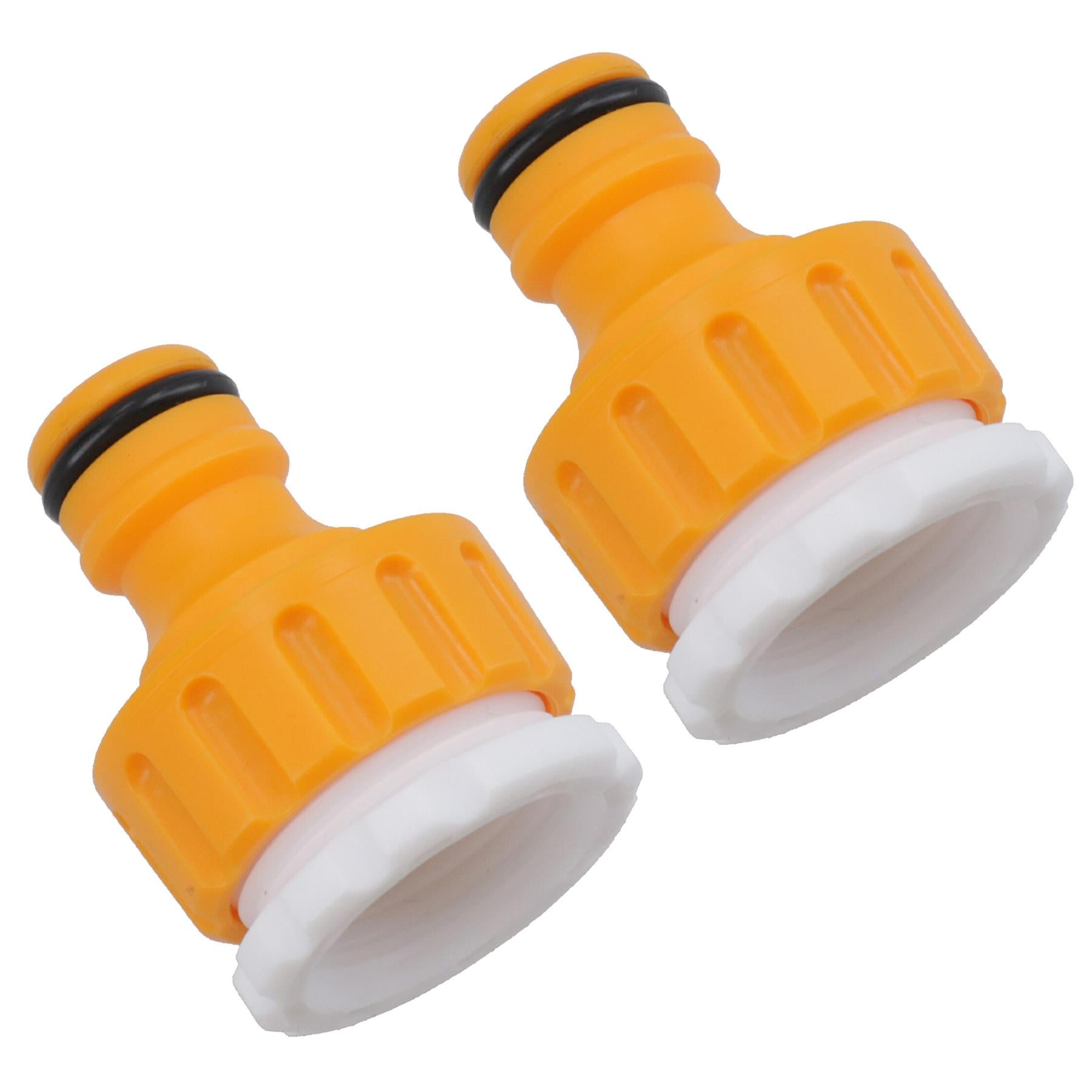 Outdoor Tap Garden Hose Connector 3/4in Thread + 1/2in Reducer Watering