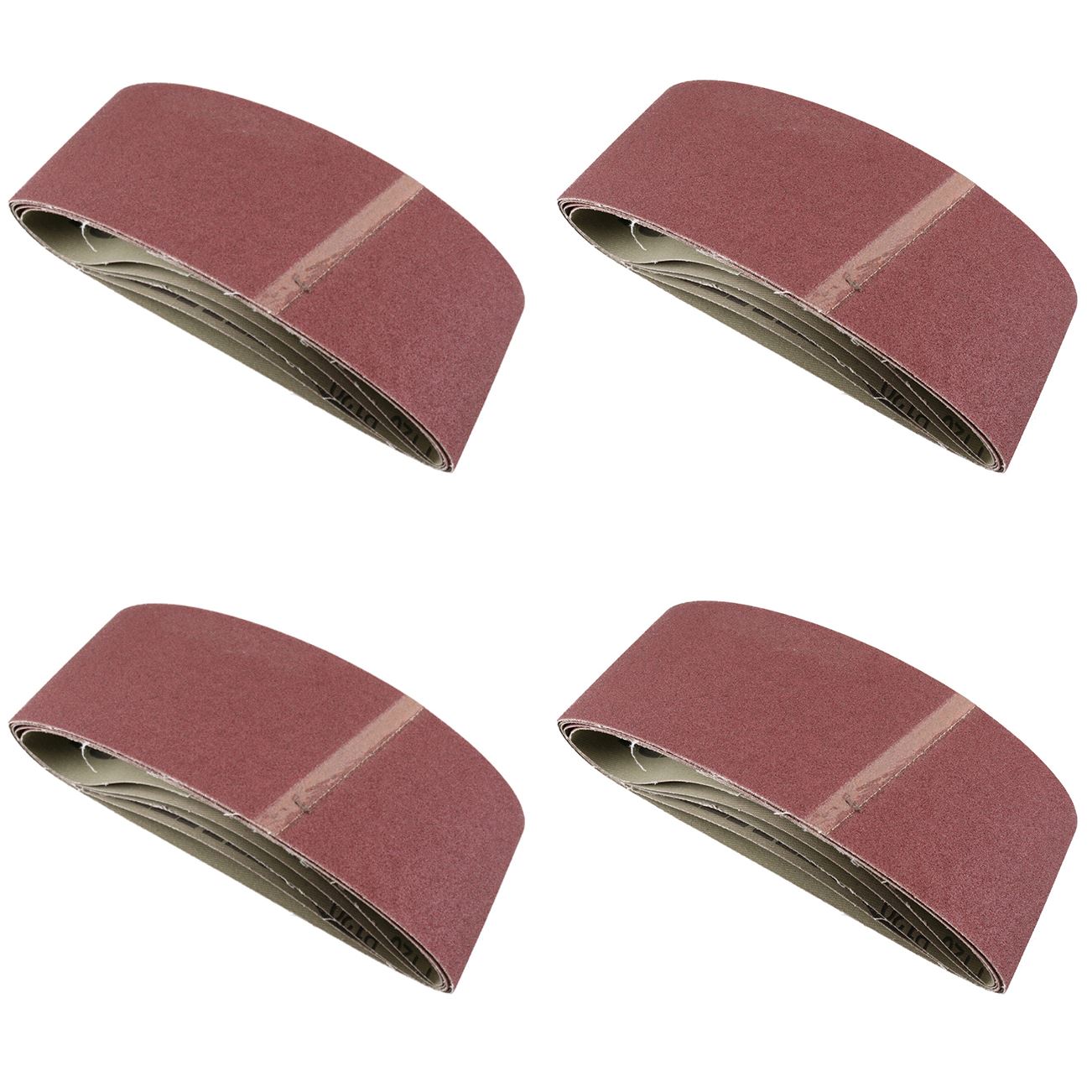 457 x 75 mm Courroie de ponçage abrasive pour ponceuse à main
