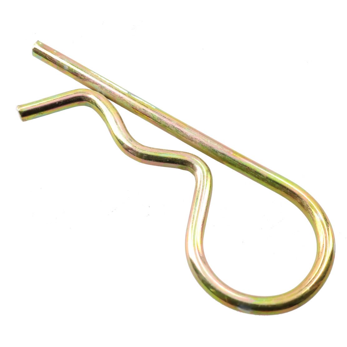 5mm R Clips Hair Pin Hitch Lynch Cotter Fasteners Zinc Plated Steel 20 Pack