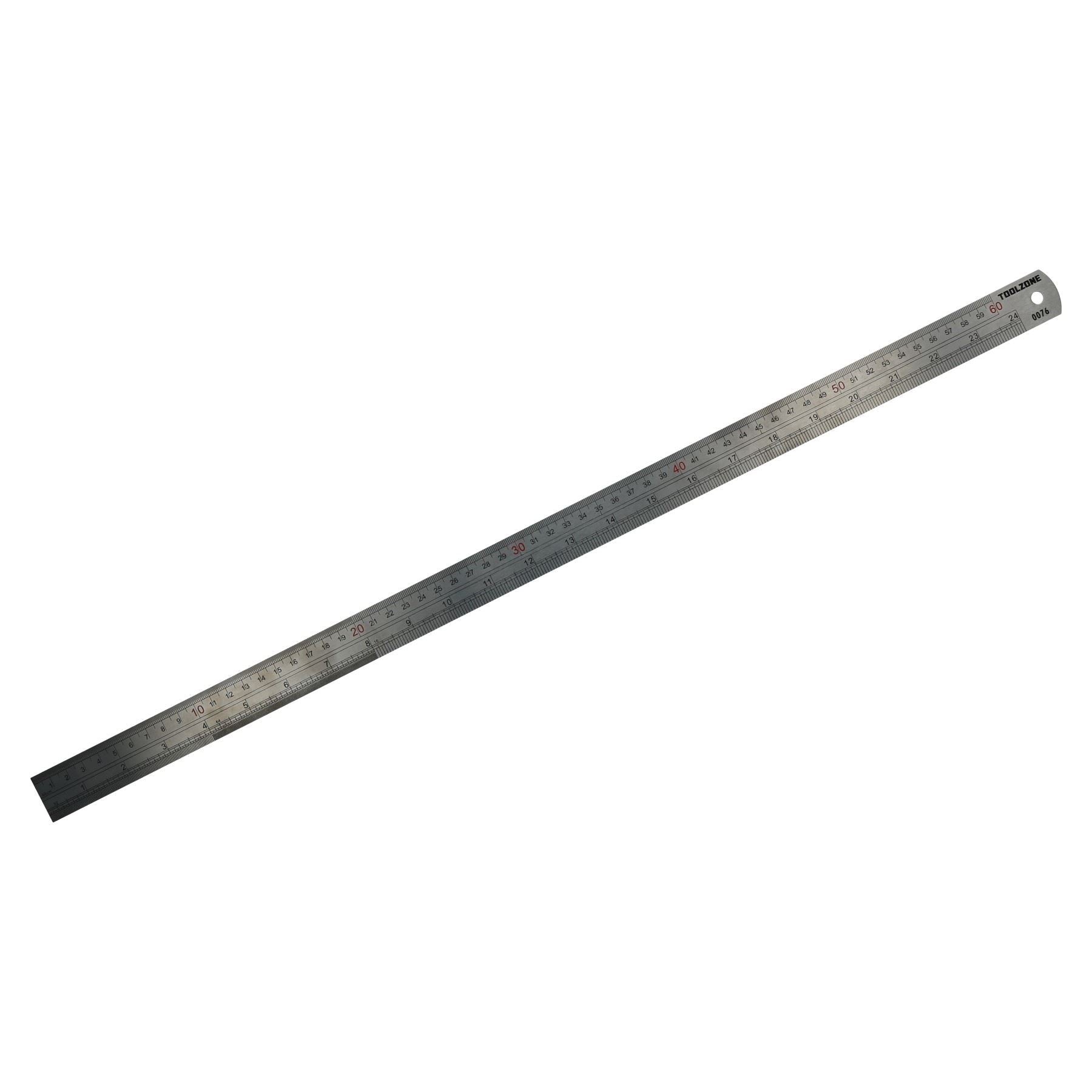 Stainless steel ruler 24" / 610mm / straight edge / rule / measuring TE509