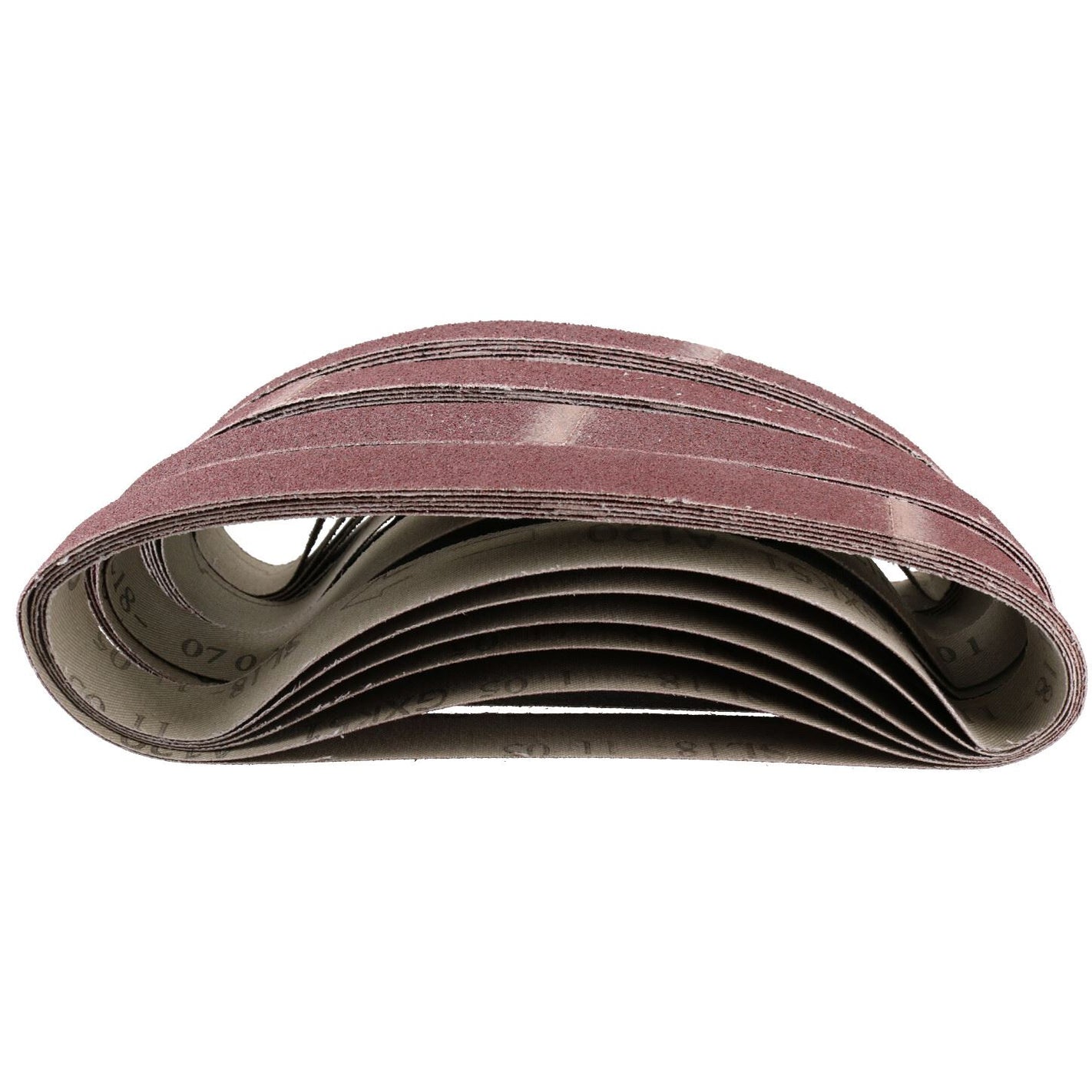 Druckluft-Fingerschleifer, Schleifbänder, Schleifer für Holzarbeiten, 520 x 20 mm, 25 Stück, AU021