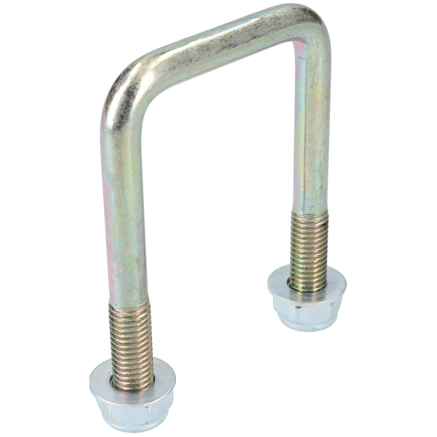 4er-Pack M10 50 mm x 80 mm U-Bolzen N-Bolzen für Anhänger mit Muttern HOCHZUG