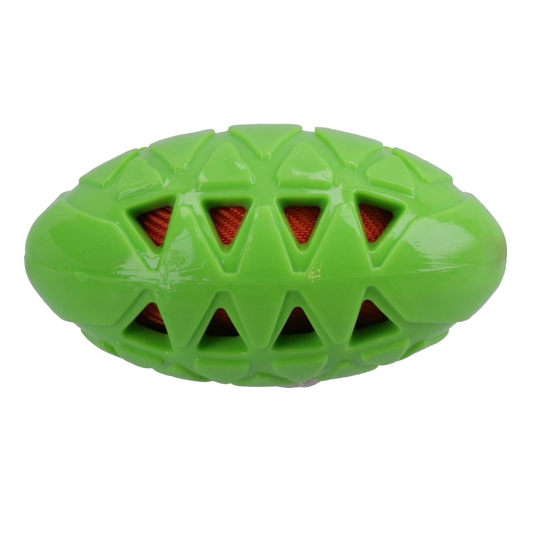 Mini Tough Crunch Rugbyball Kleine Hunde Spielzeit Spielzeug Hund Geschenk 9cm