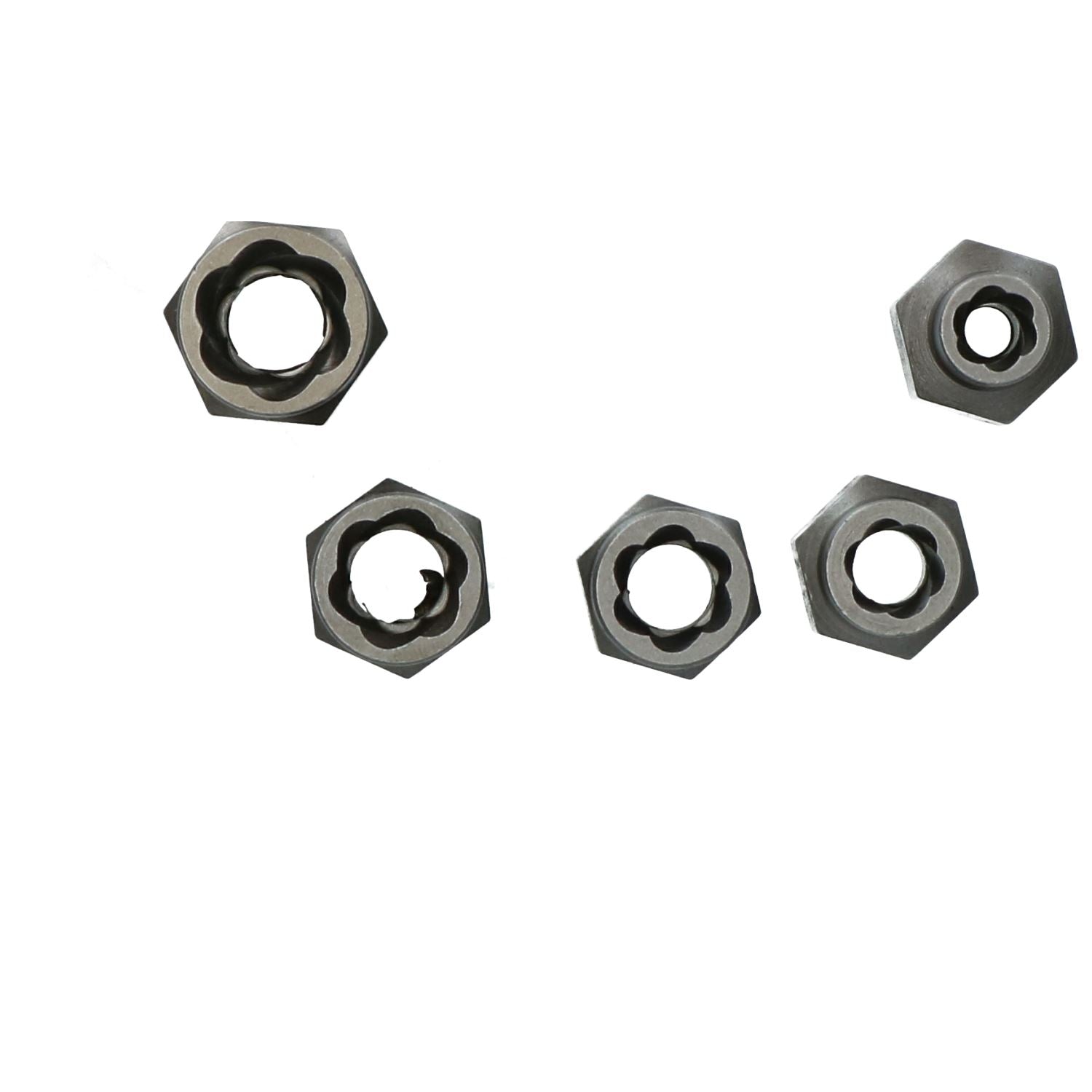 3/8" Antrieb Flachbolzenausdreher-Entferner-Set 1/4" - 1/2" 5-tlg