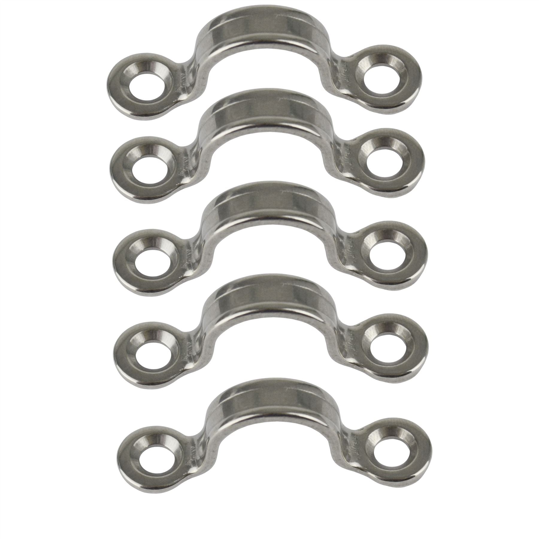 Anneaux de fixation pour pare-battage en tôle d'acier inoxydable de 10 mm/13 mm de qualité marine