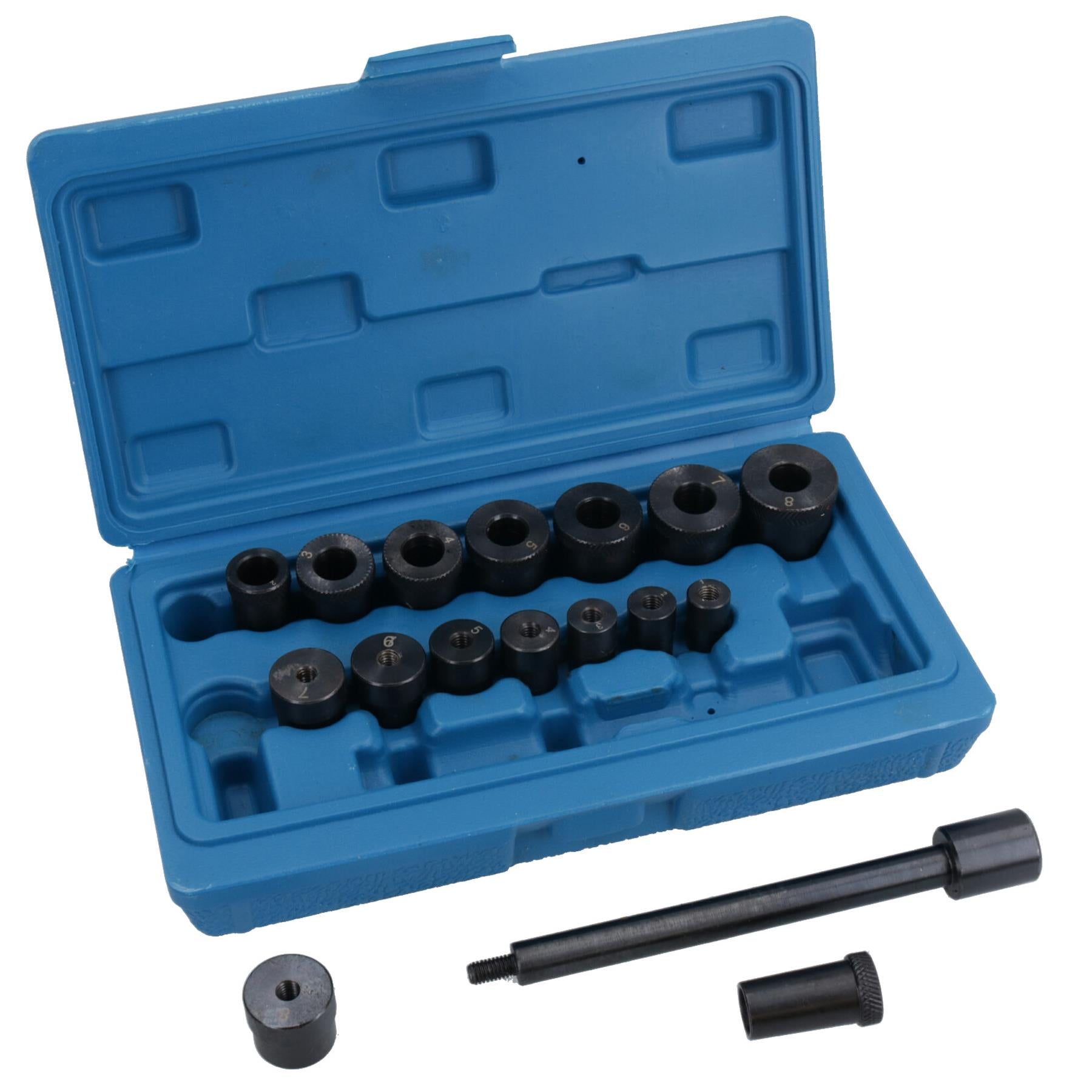 Kit mécanique d'alignement de volant d'embrayage universel 17 pièces pour voiture et fourgonnette TE136