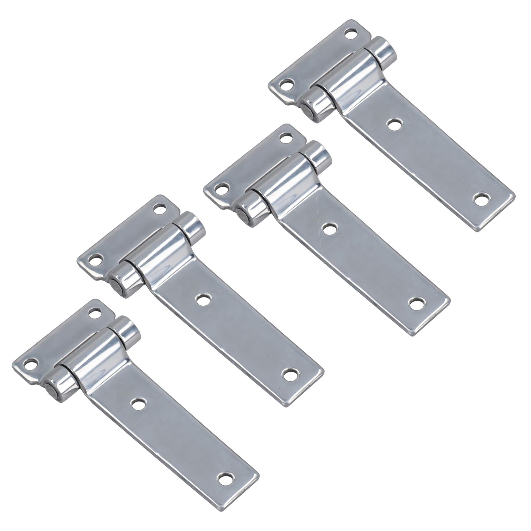 Charnière de porte à boulon en acier inoxydable 316 pour fixation marine 105 mm