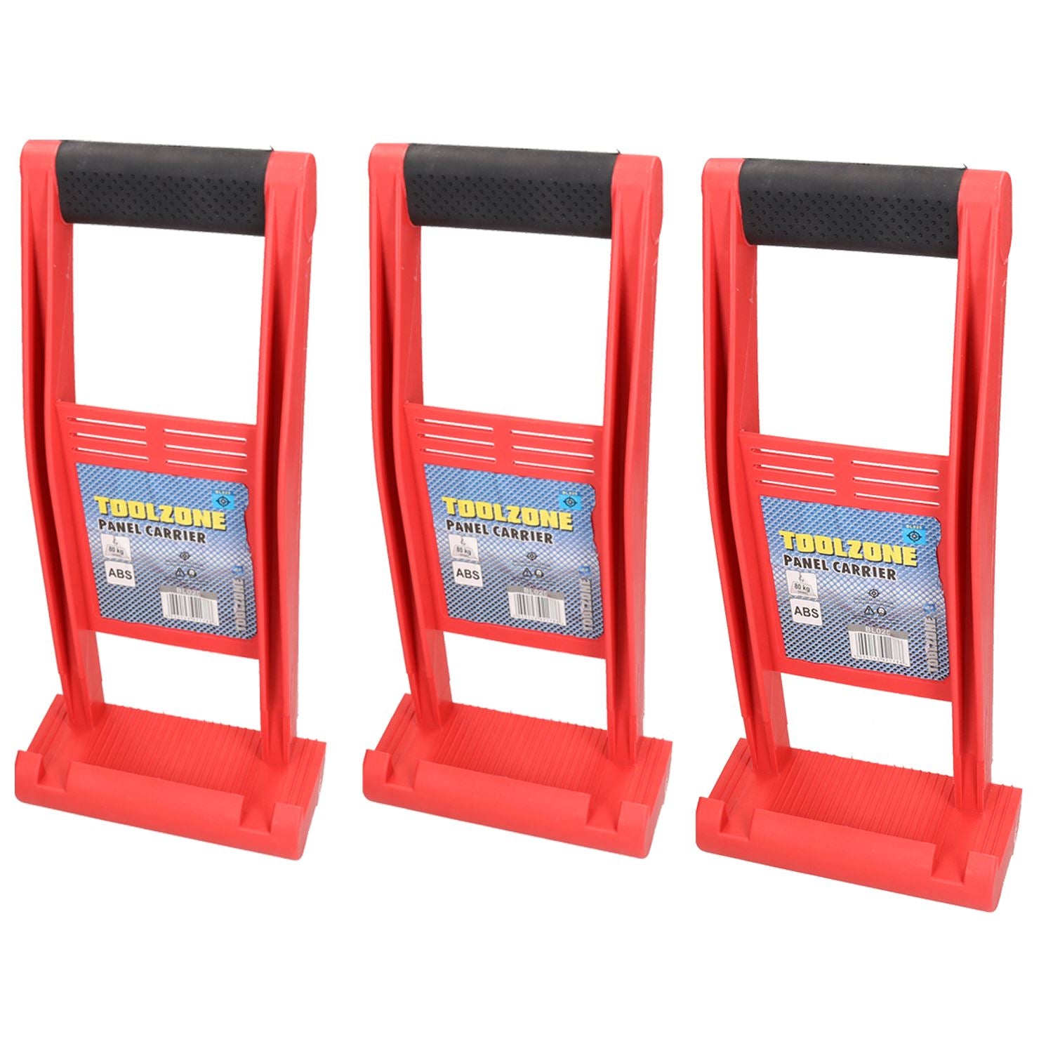 Plasterboard Board Wood Panel Carrier Lifter Carrying Handle 80kg Max Lift