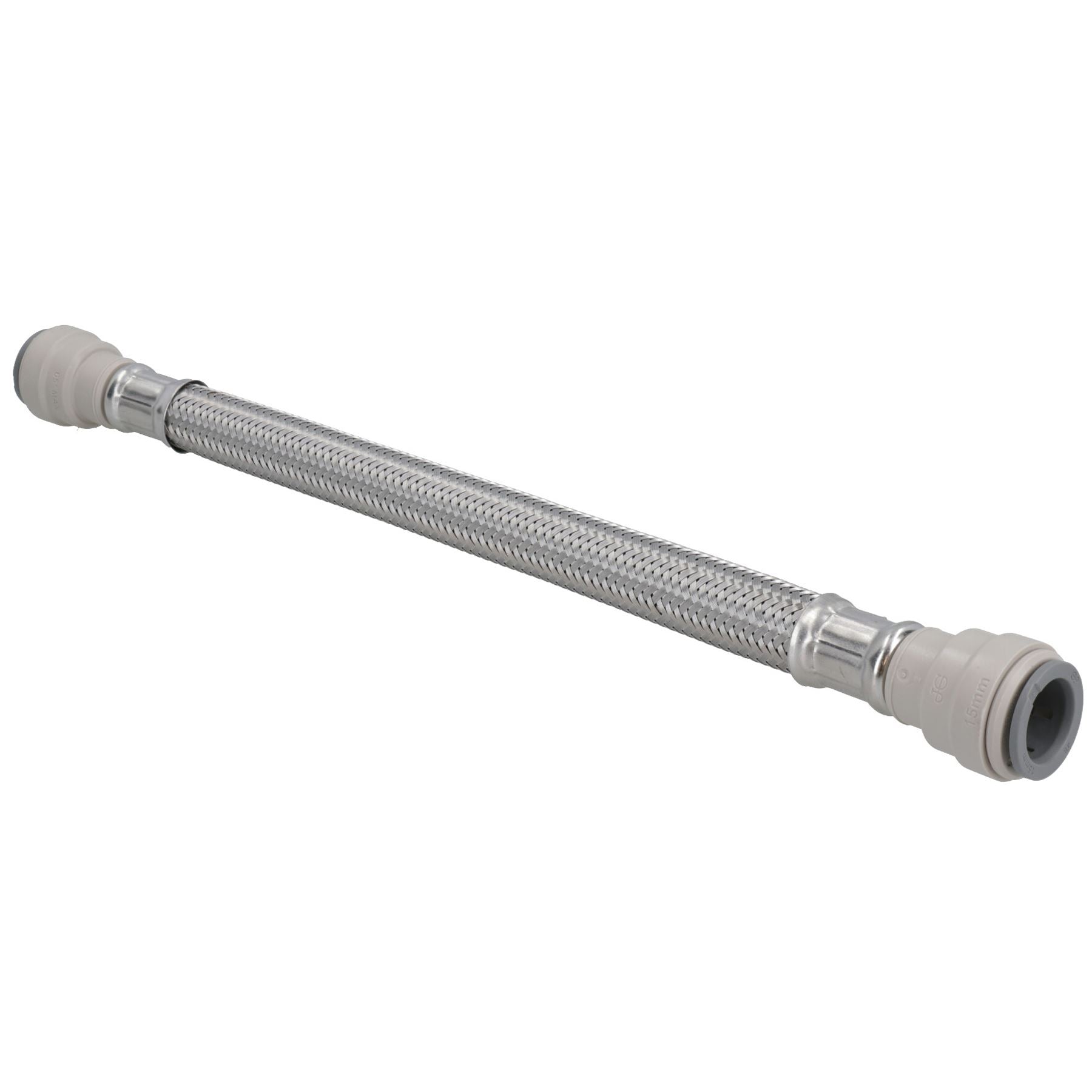 Connecteur de robinet tressé Easy Fit de 15 mm ou 22 mm à emboîtement rapide, longueur de 300 mm