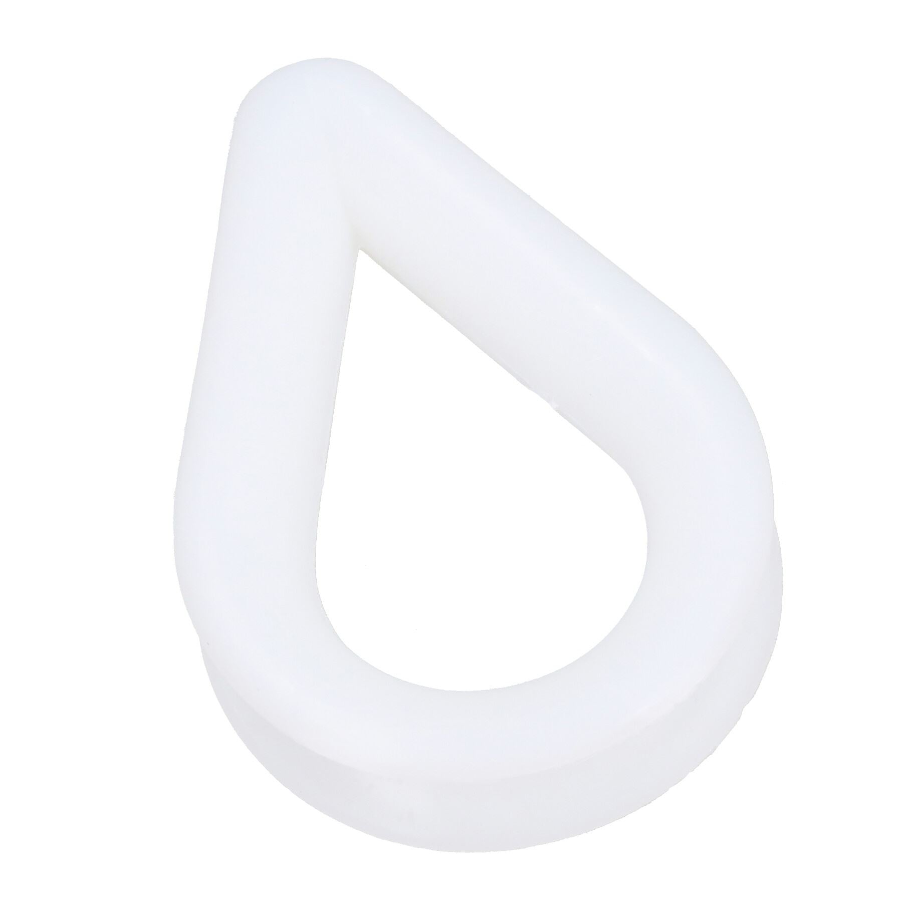 Cosses d'épissure de corde en nylon blanc pour bateau