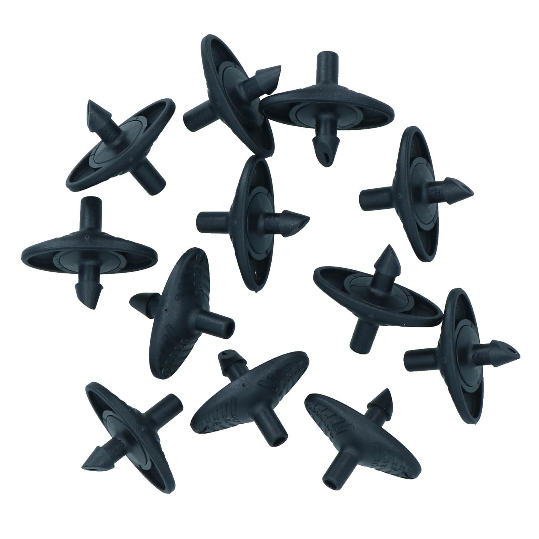 Pinch Drip pressure Compensating Drippers Garden Watering Irrigation 12pc