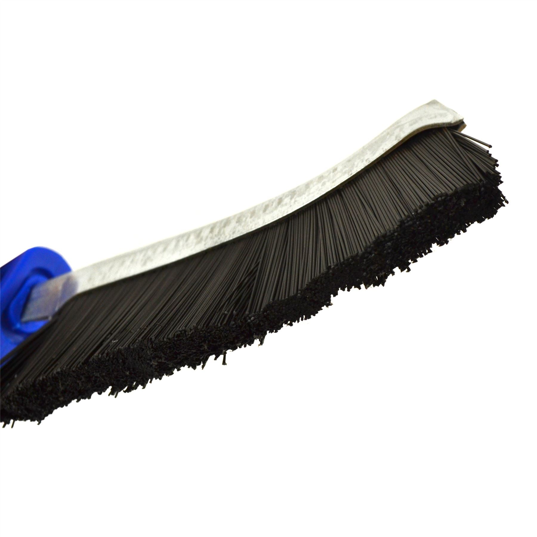 Brosse courbée à poils durs en PVC pour nettoyage de pièces de peinture en métal de voiture Spid TE916