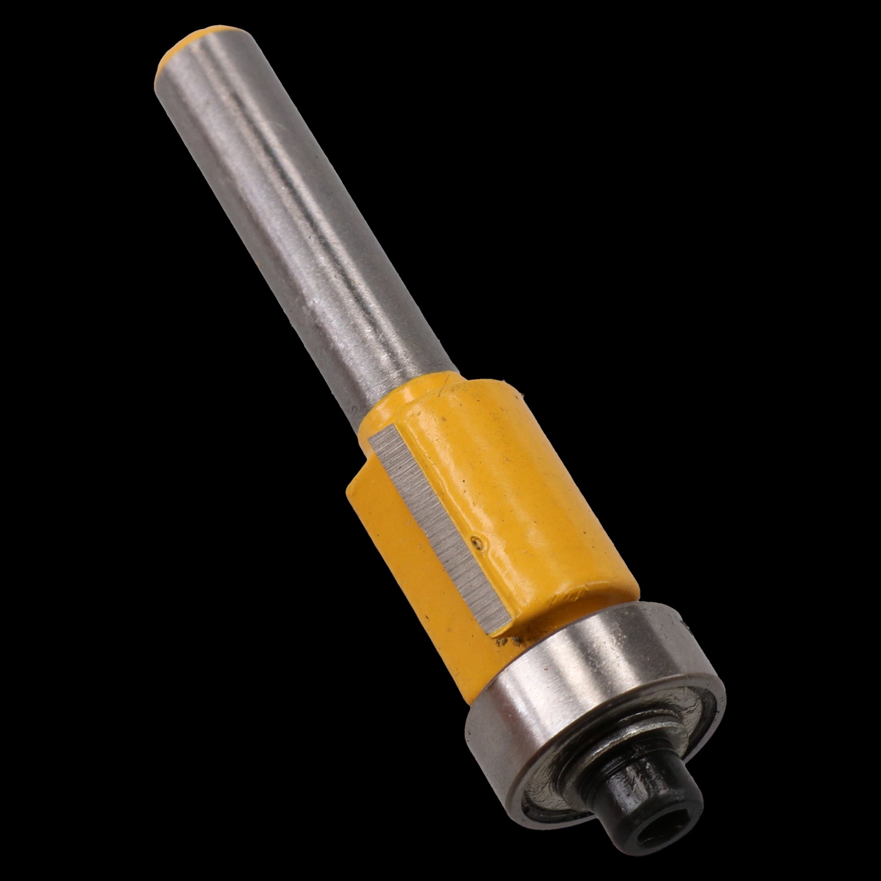 3er-Pack TCT-Bündigfräser mit Kugellager, geführt, 12,7 mm Tiefe, Fräserwerkzeug, 1/4-Zoll-Schaft