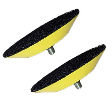 3" 75mm Klett-Schleif-Polier-Stützteller M6-Gewinde für Druckluftschleifer