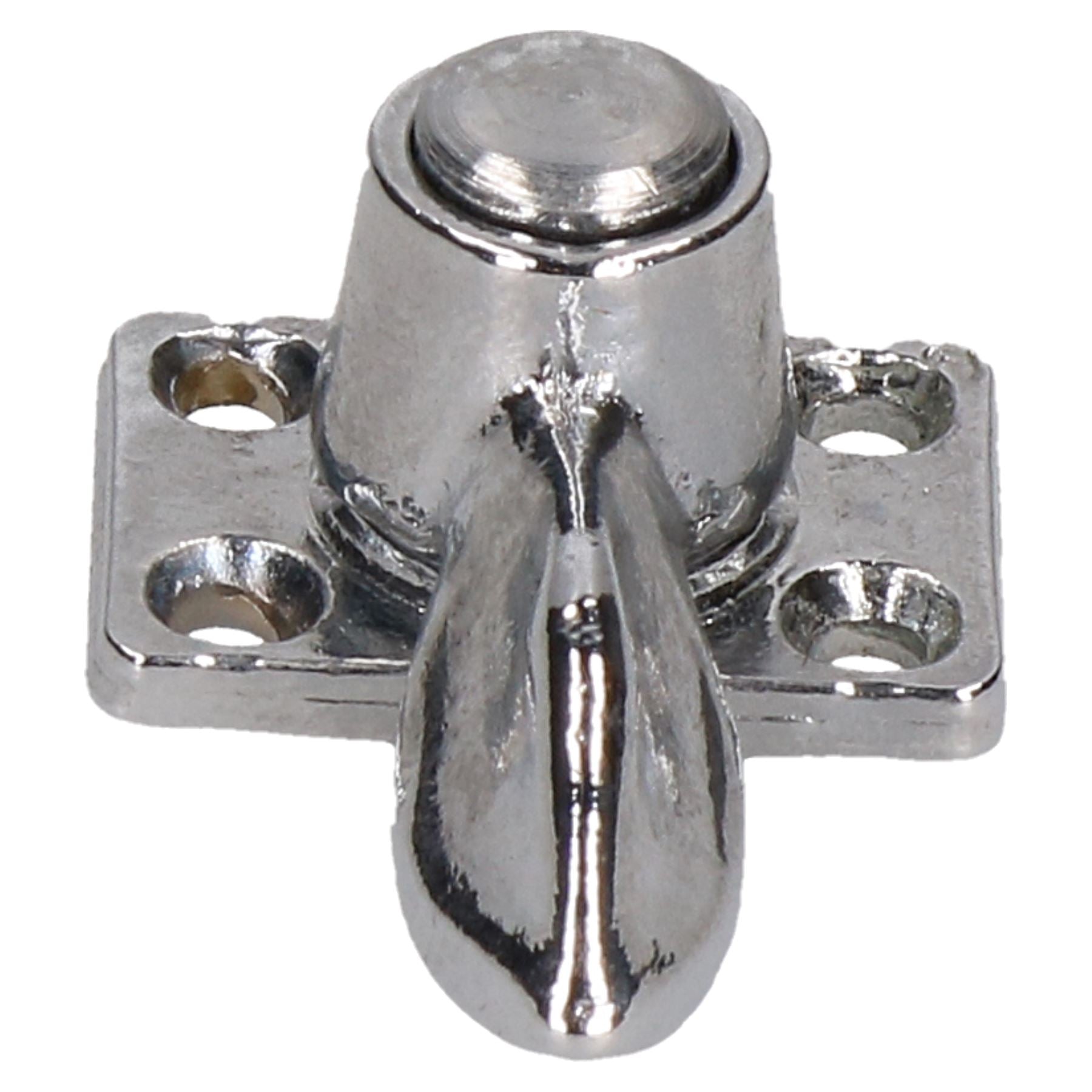 Gravelly Fastener Schwenkbarer Knebelverschluss, verchromte Nummernschild-Clips für Anhänger