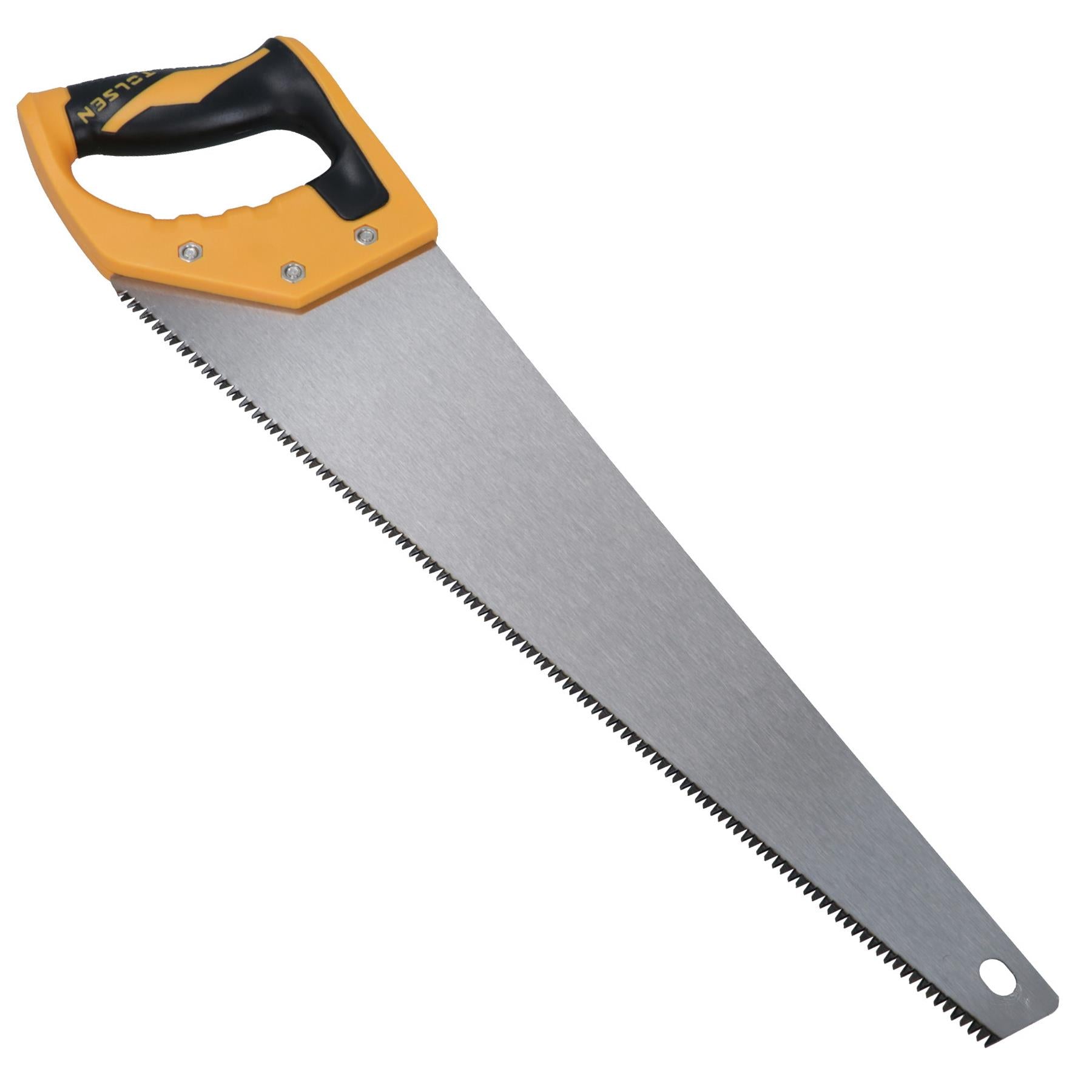 Hardpoint Hand Saw 18" 450mm Carpentry Wood Cutter With Soft Grip Handle