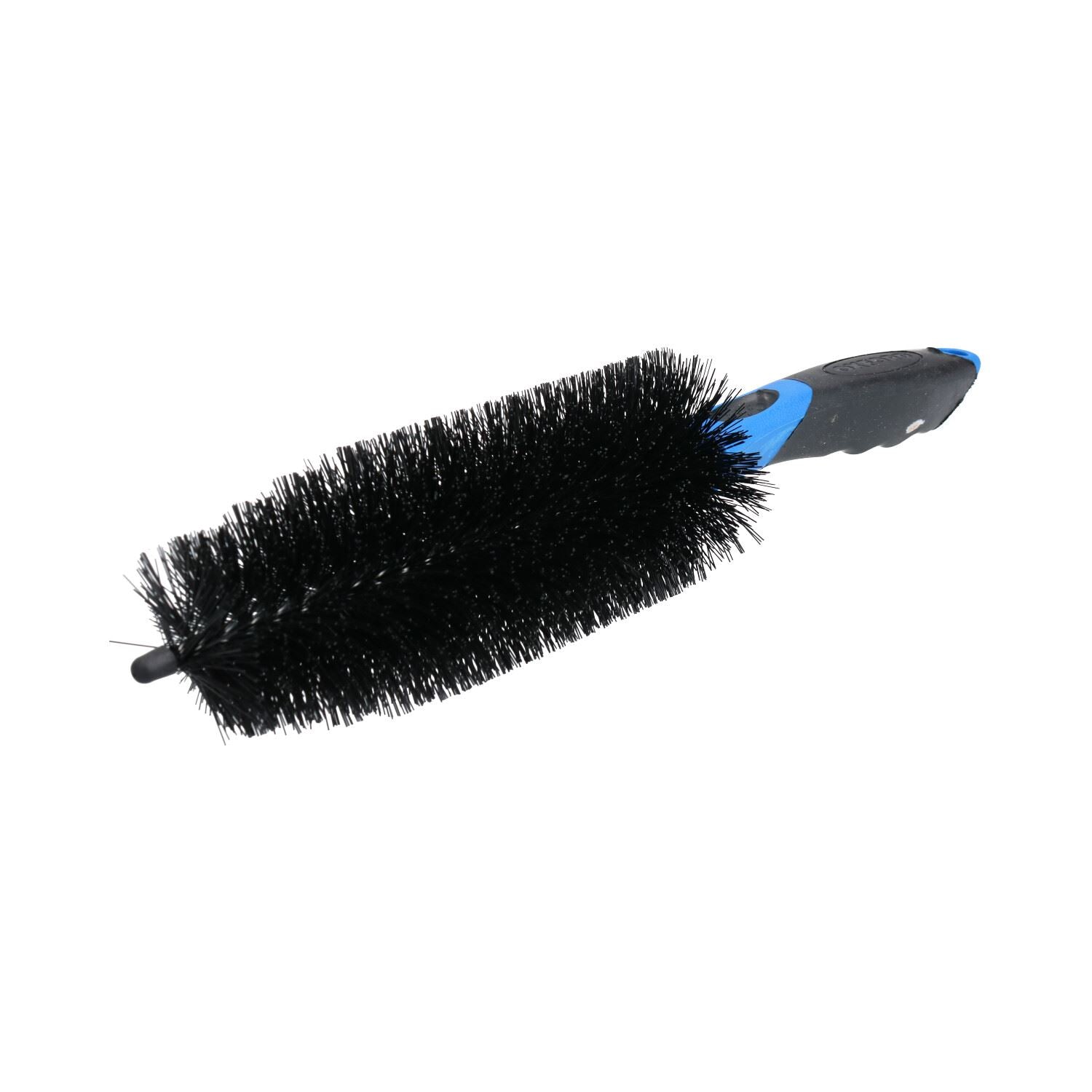 Brosse de nettoyage pour rayons de roue de moto, poils en nylon, grande brosse pour nettoyage de vélo