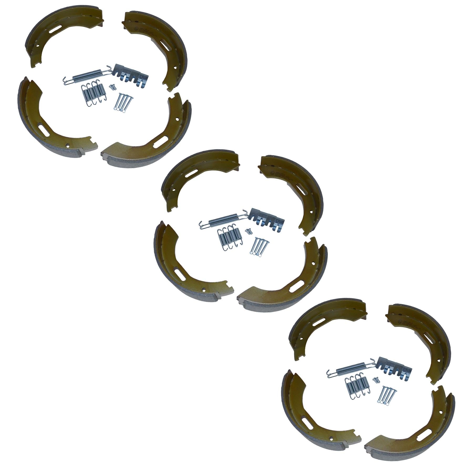 200 x 50 mm mâchoires de frein pour caravane de remorque pour essieux de style BPW pour tambours de frein