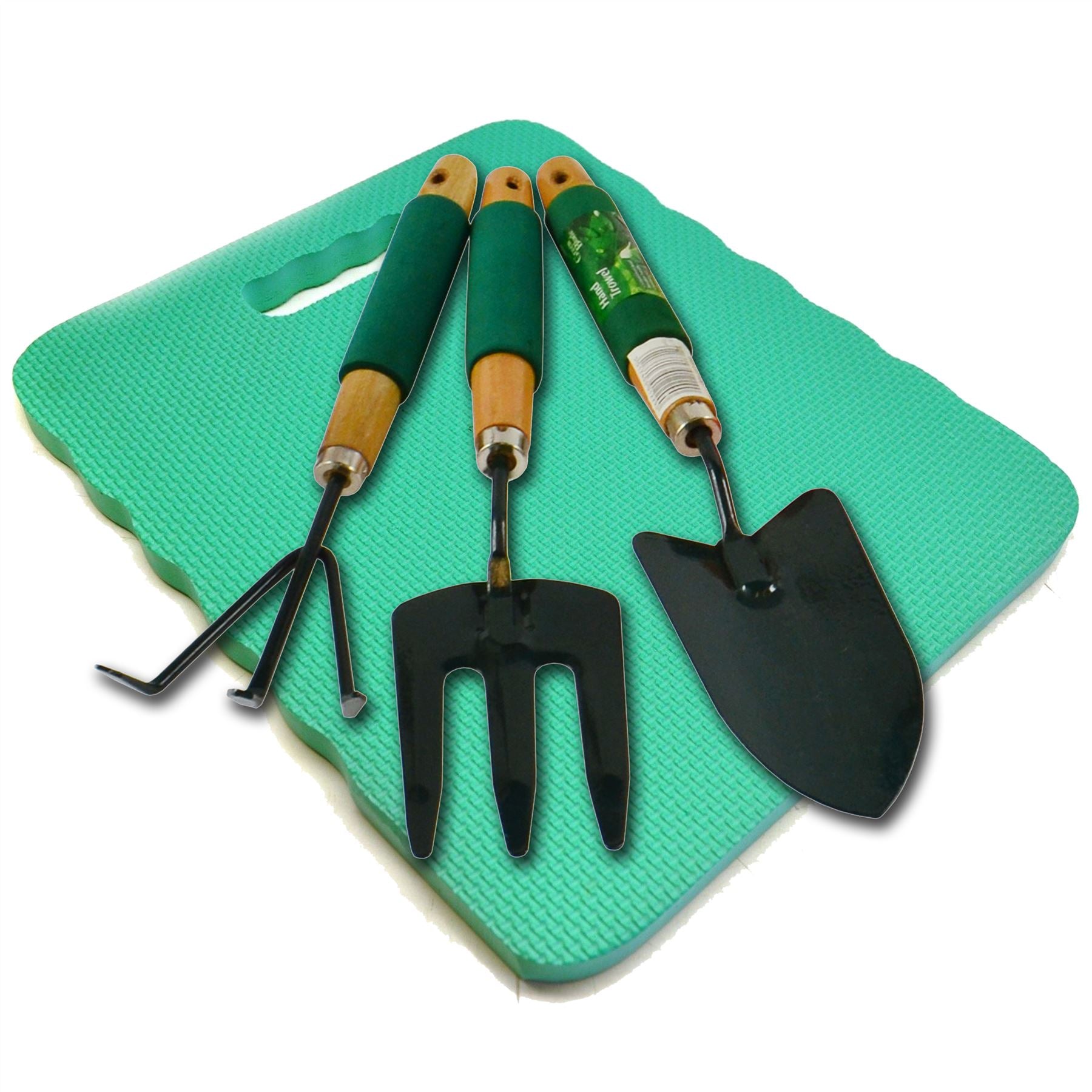 Garten Gartenarbeit Hand Rechen Spaten Schaufel Gabel Und Schaum Kniend Pad 4pc Set
