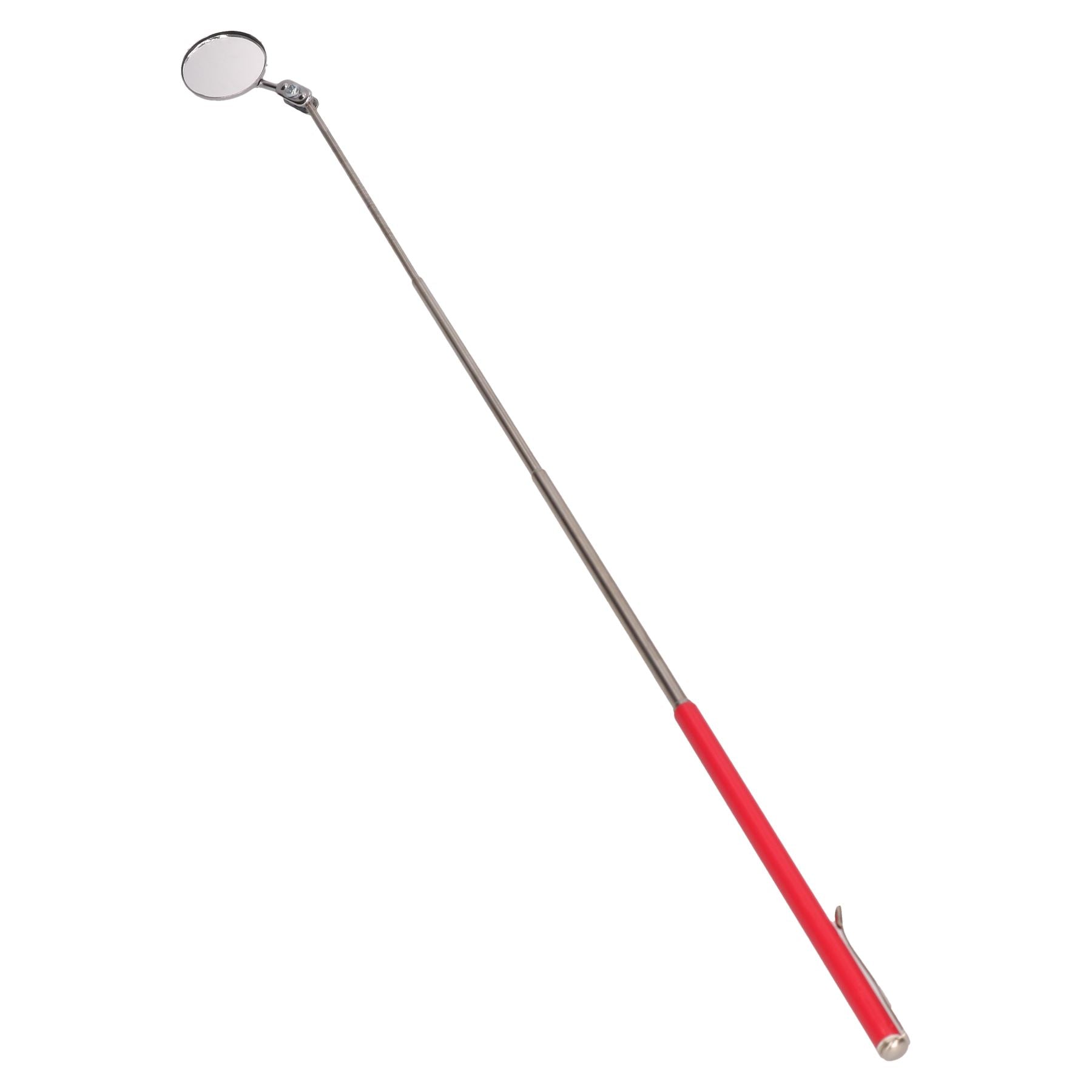 Kit de 2 miroirs télescopiques extensibles d'inspection circulaires ronds de 30 mm + 50 mm