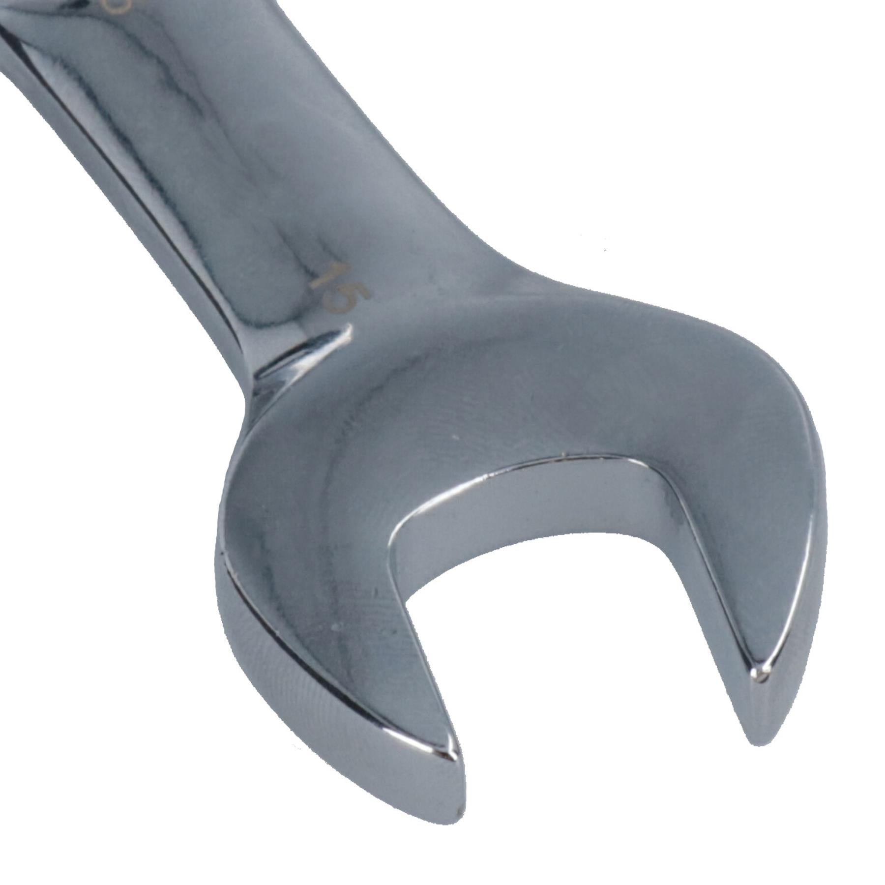 Jeu de clés mixtes à cliquet flexibles courtes métriques MM 8 mm – 19 mm