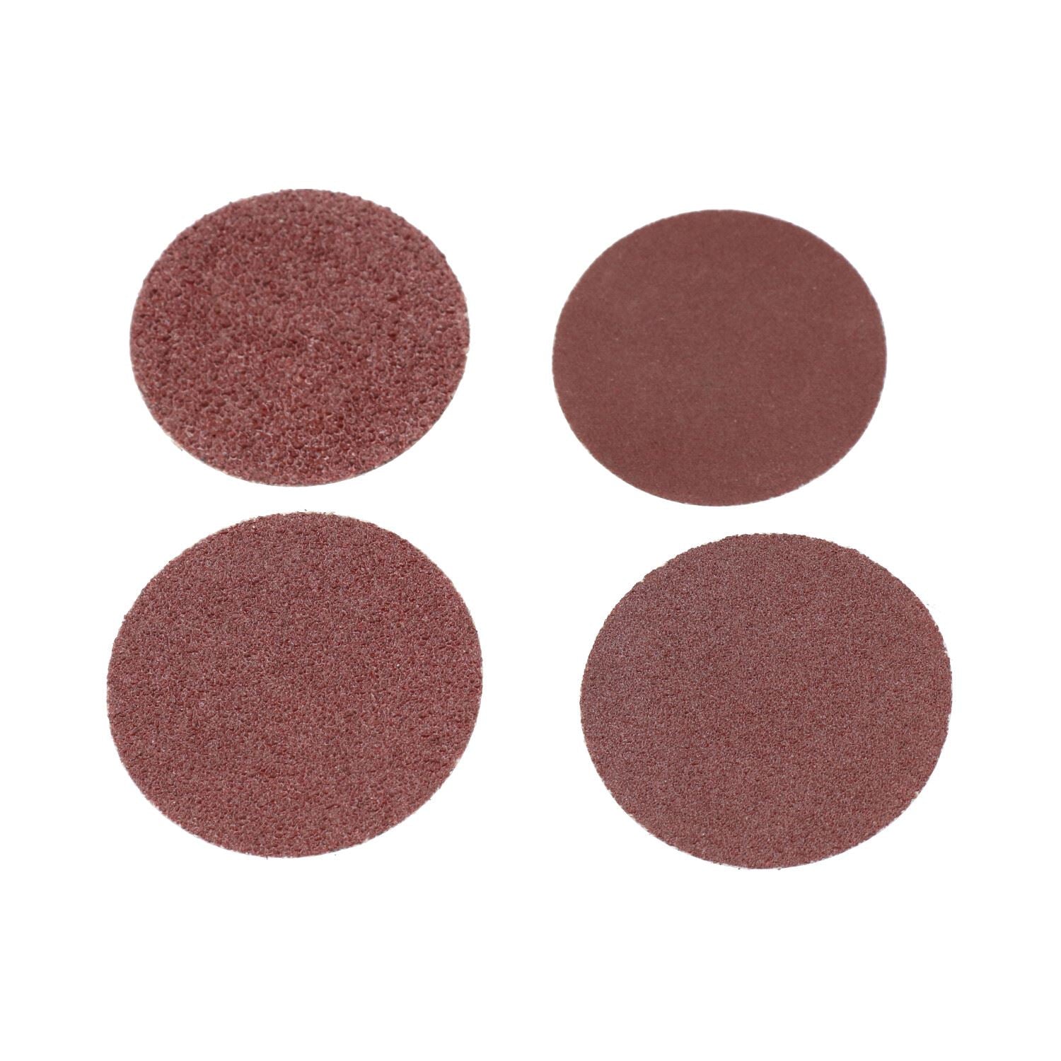 50 mm Schnellwechsel-Schleifscheiben, Körnung 40 – 240, gemischt, 41-teiliges Set mit Adapter