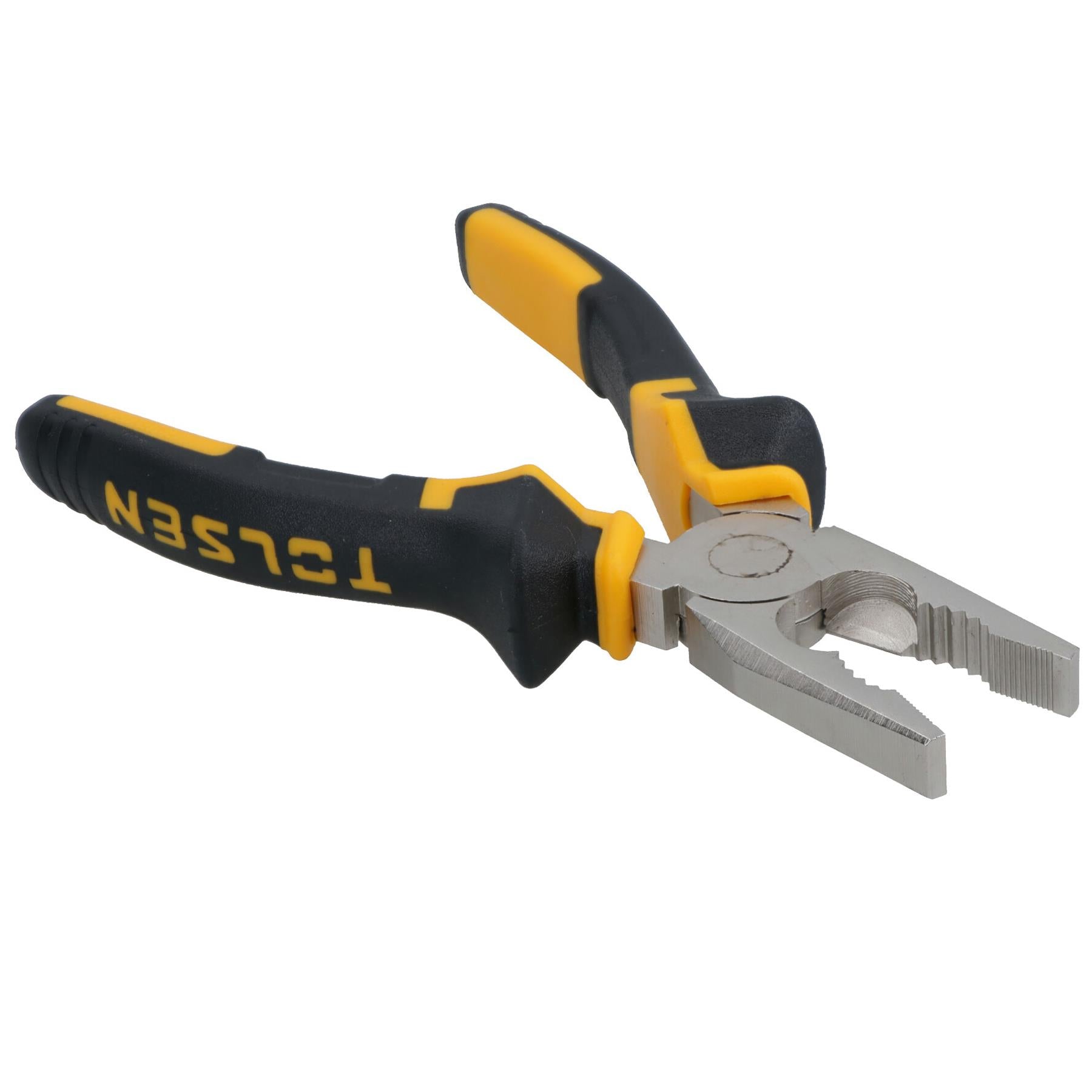 3pc Plier Set Combination / Long Nose / Cutter Snips Cushion Soft PVC Grip
