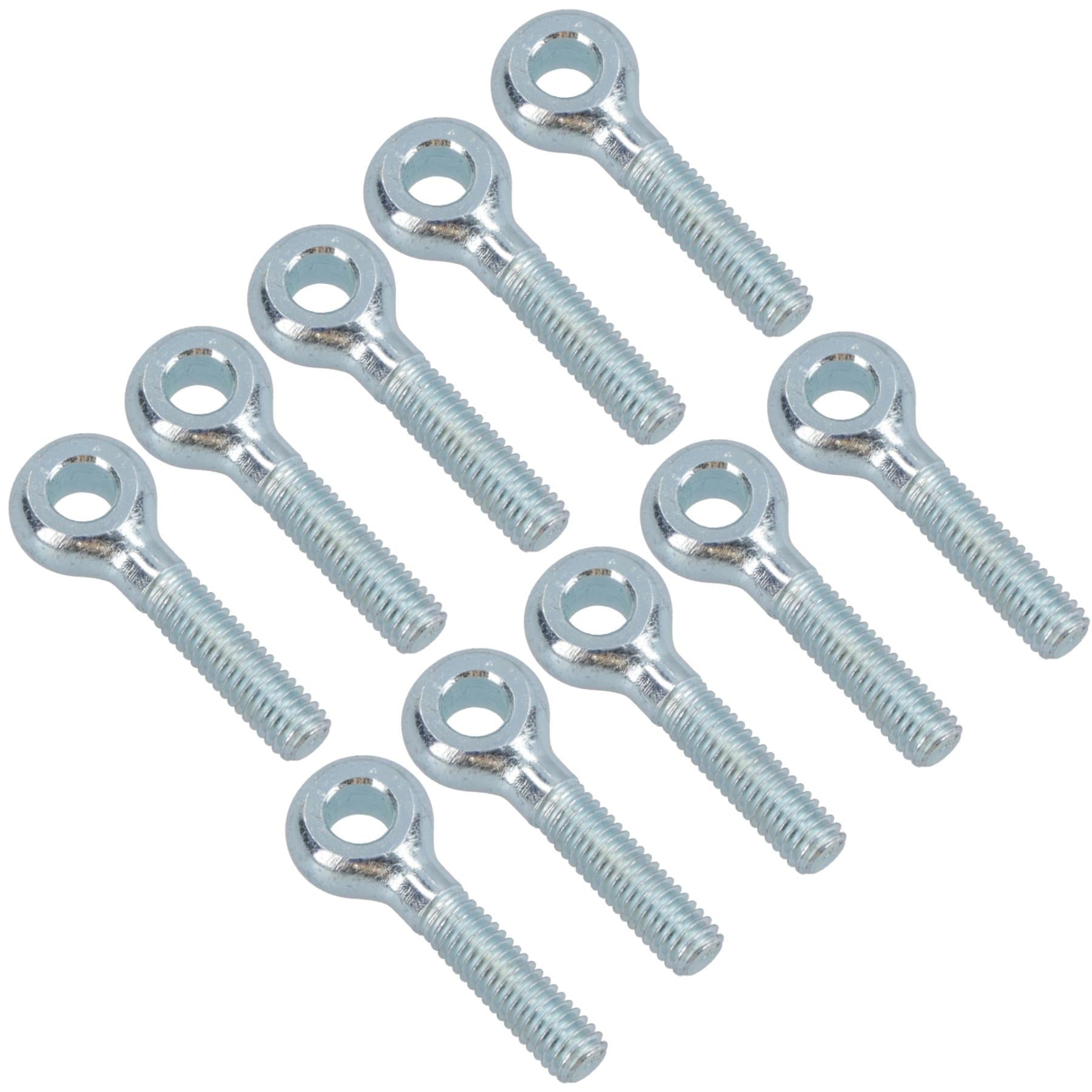 M5 25mm Eye Bolt Single Bolt Zinc Plated Threaded Rings DIN444 Catenary Wire