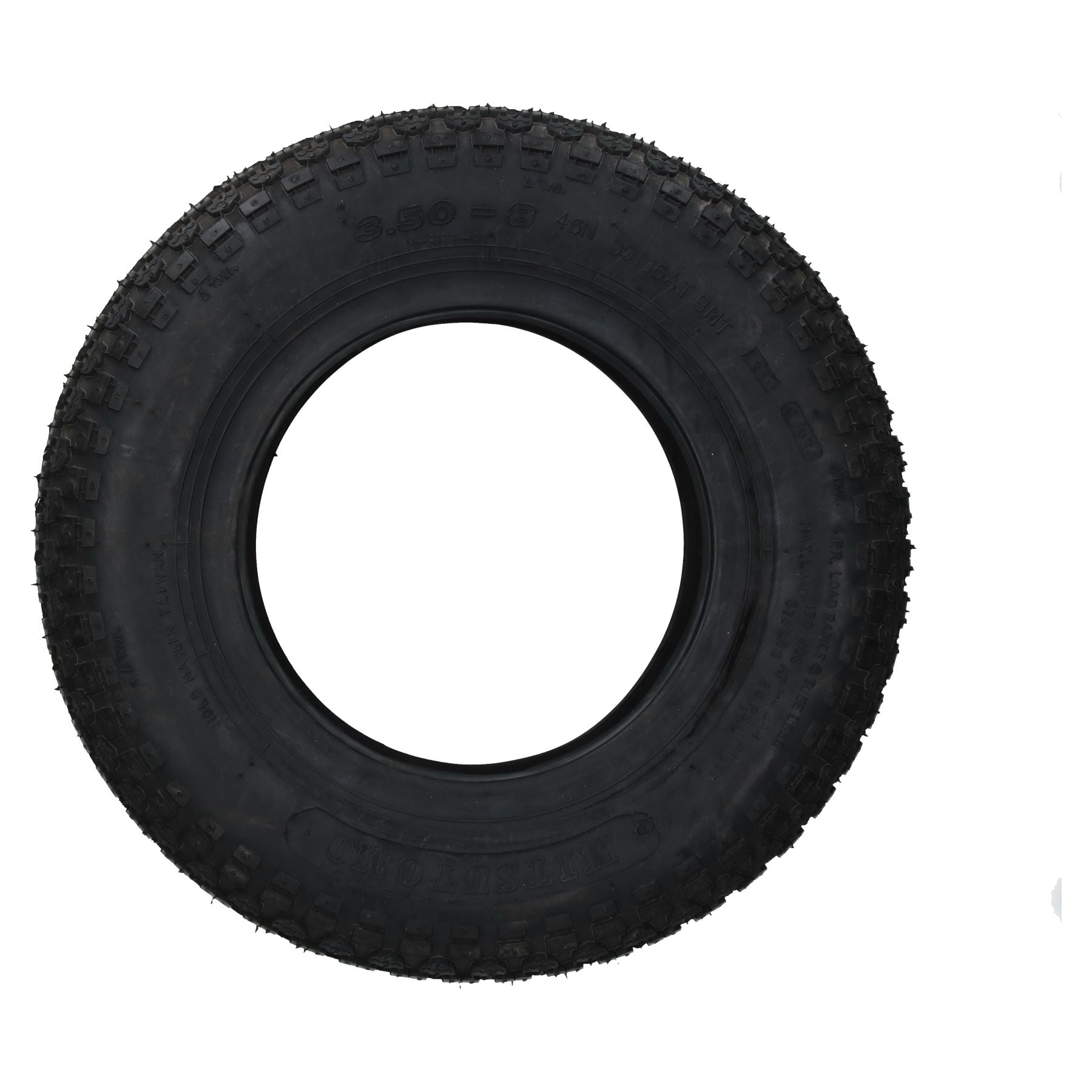 3.50 x 8" 4 Ply High Speed Trailer Tyre Erde Daxara 100 101 102 Tubeless