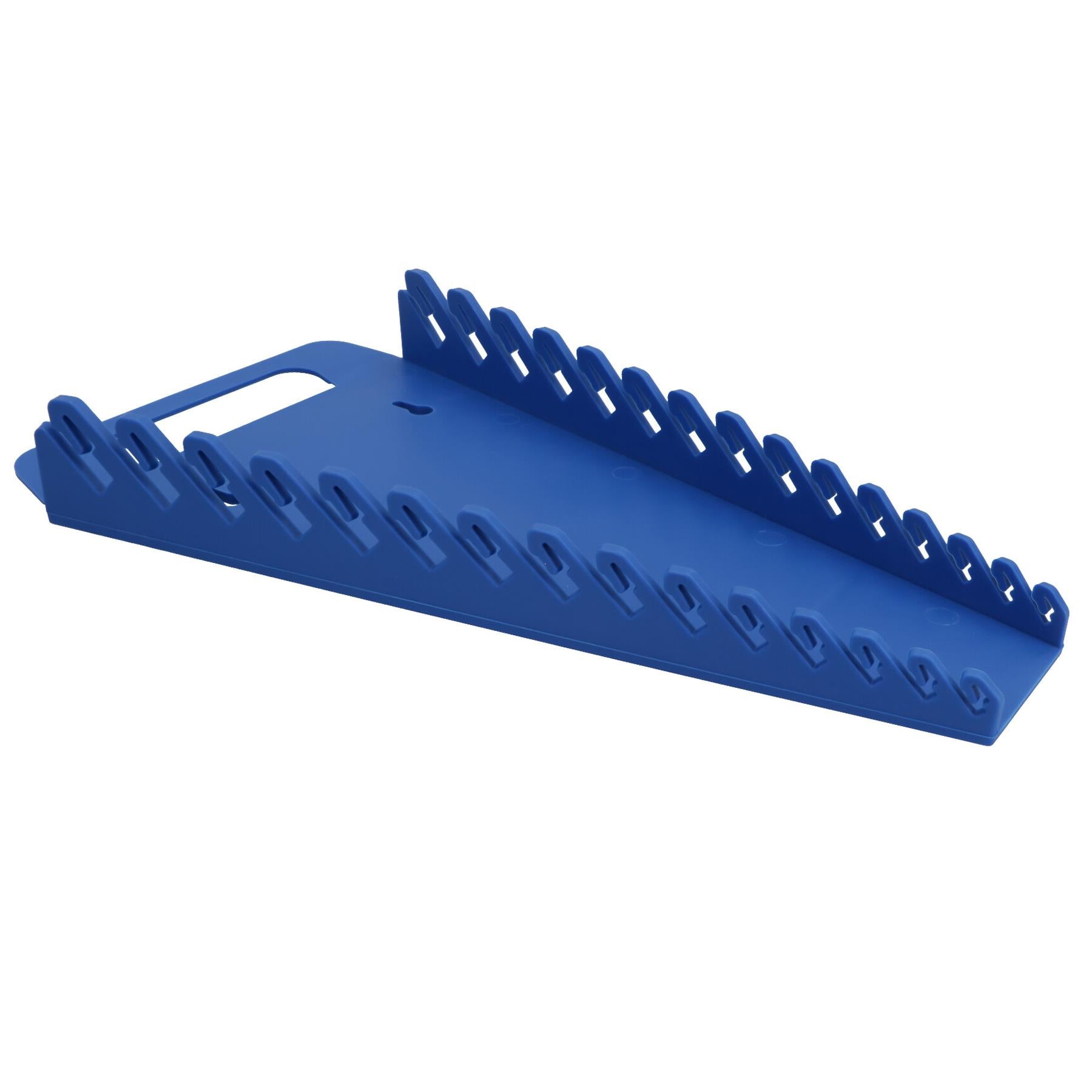 Low profile Spanner Wrench Rack Holder Rail Tray For 15 Spanners MM or AF