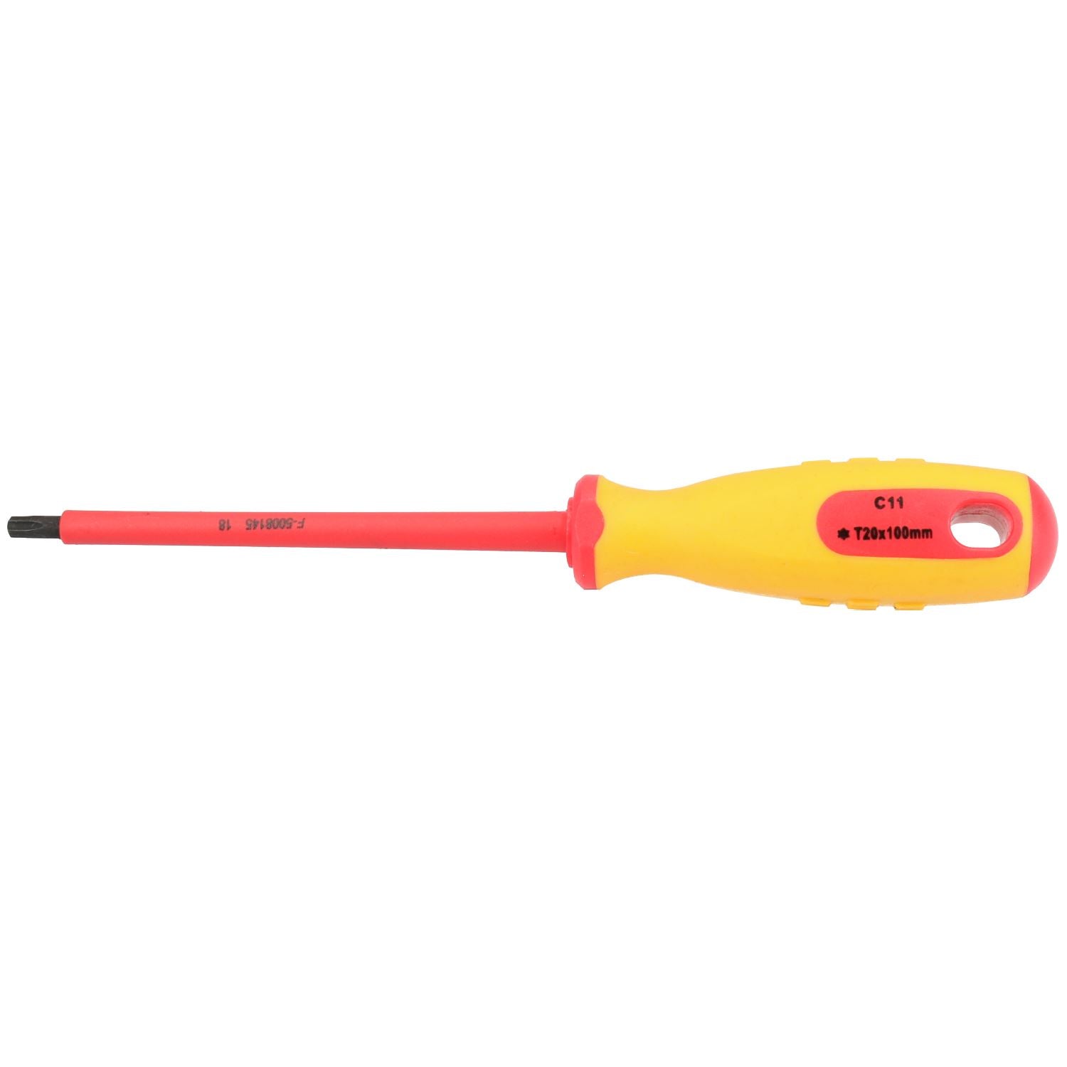 Tournevis Torx mâles isolés VDE T10 – T40 pour électriciens voitures hybrides