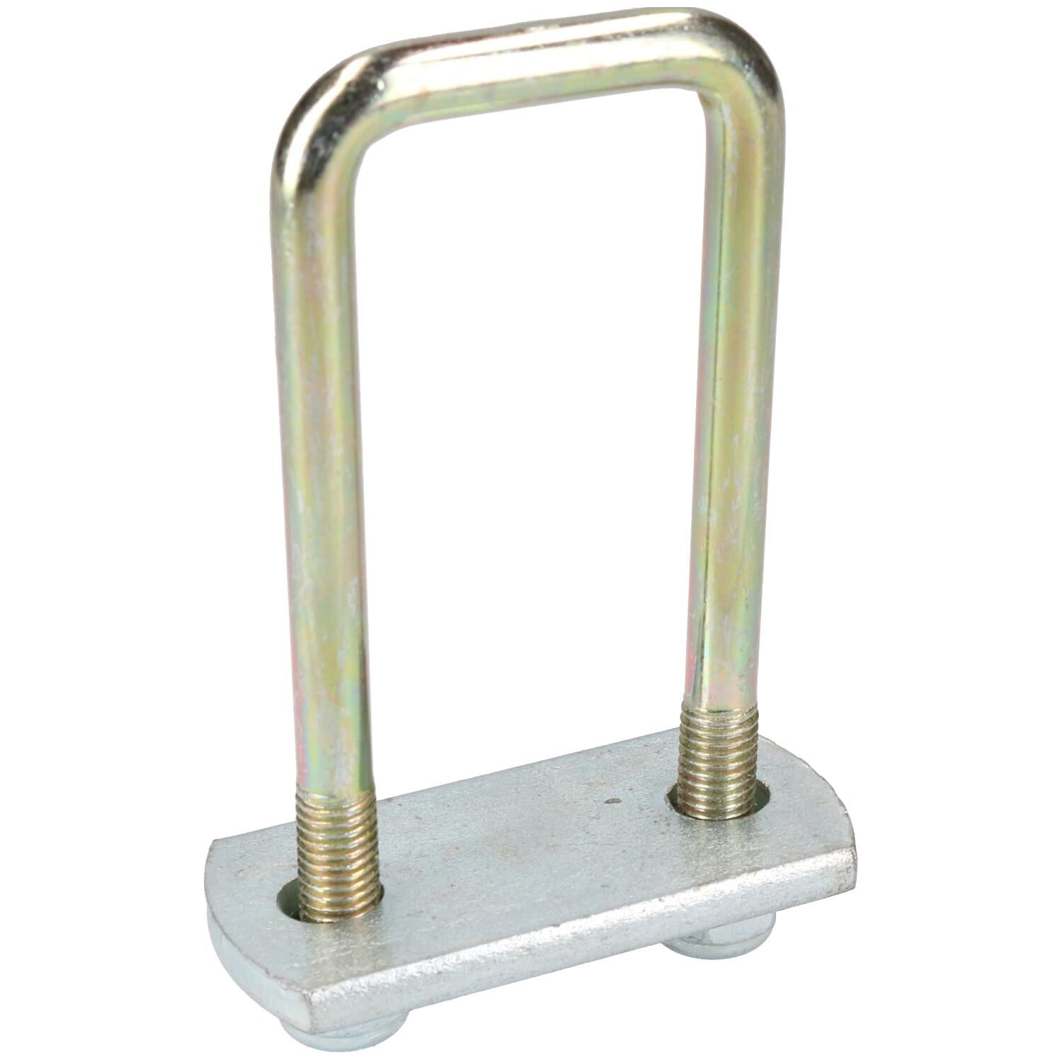 4er-Pack M10 40 mm x 110 mm U-Bolzen N-Bolzen mit Platten und Muttern HOCHZUG