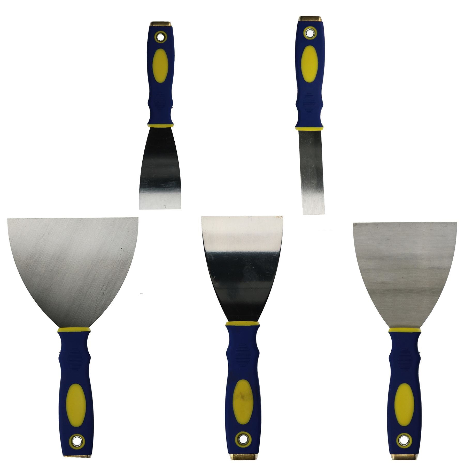 5 Stück Soft Grip Flexible Schaber Dekorieren Tapetenablöser 25 - 125mm