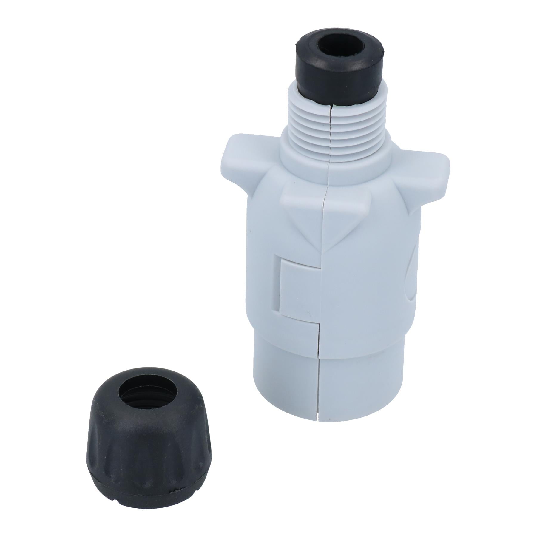 Caravan Tow Bar Electrics Plug 7 pin S type Plug TR045