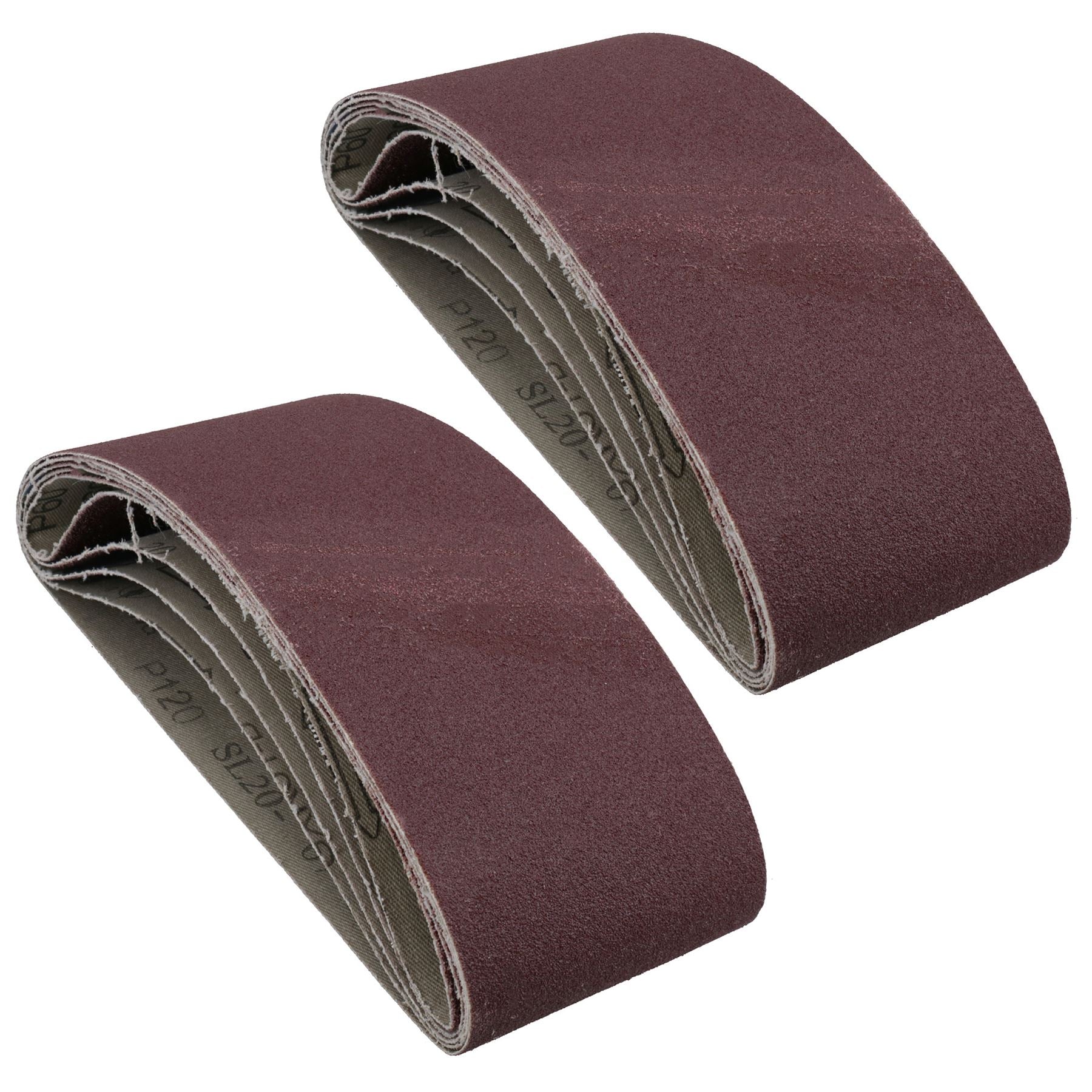 Ponceuse à courroie abrasive durable à grains mixtes 457 mm x 75 mm