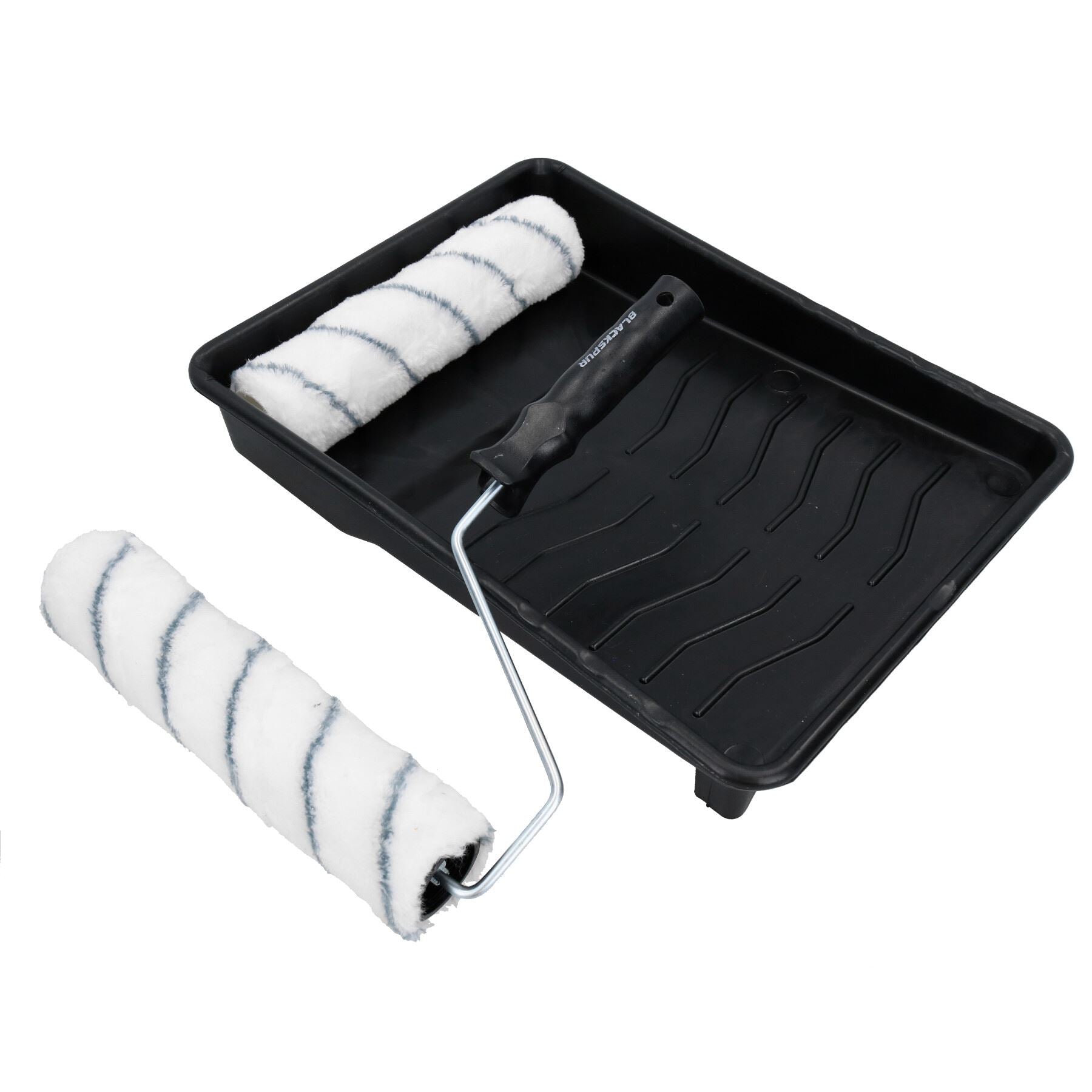 Rouleau à peinture à poils moyens de 230 mm (9 po) + plateau pour peinture et décoration