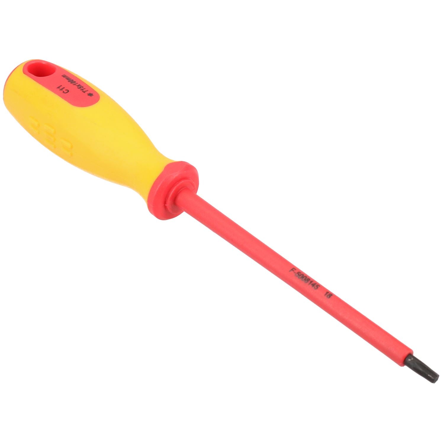 Tournevis Torx mâles isolés VDE T10 – T40 pour électriciens voitures hybrides