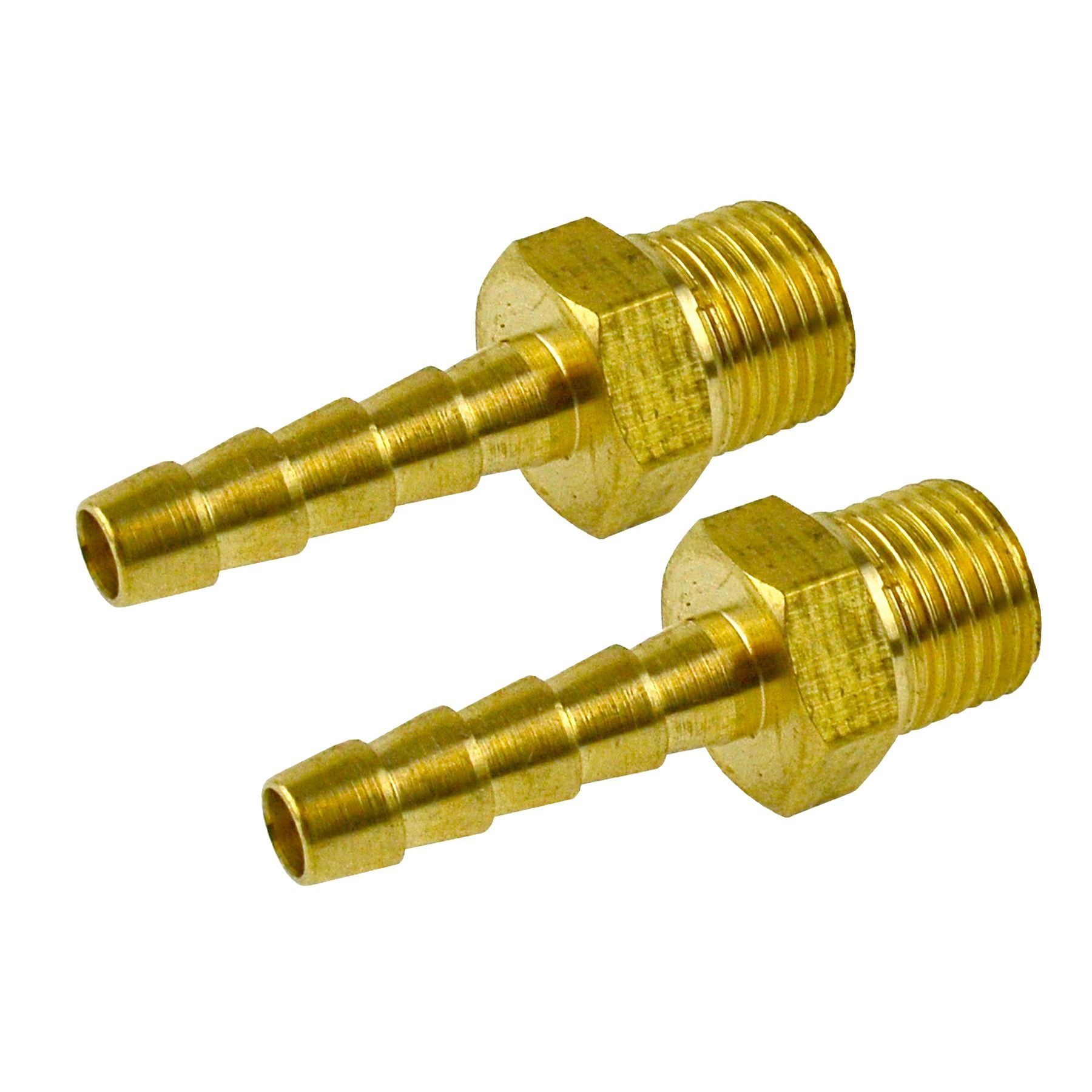Raccord fileté mâle 1/8" BSP avec raccord de queue de tuyau pour tuyau 3/16" 1/4" 3/8"