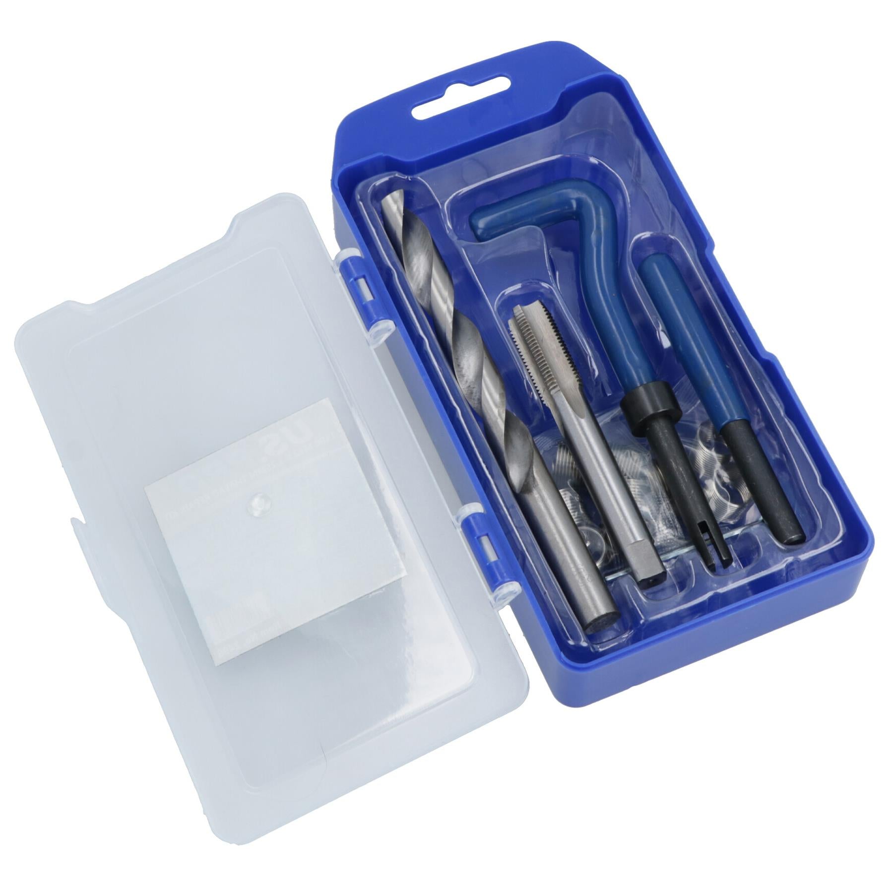 M12 x 1.25mm Metric Thread Repair Kit Helicoil Set for Damaged Threads 15pc