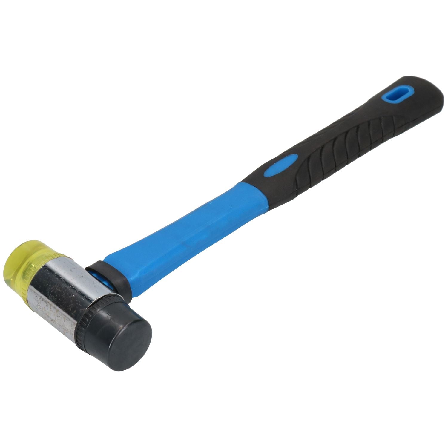 30mm Rubber & Nylon Mallet Fibre Handle Jewellers Hammer Window Glazing