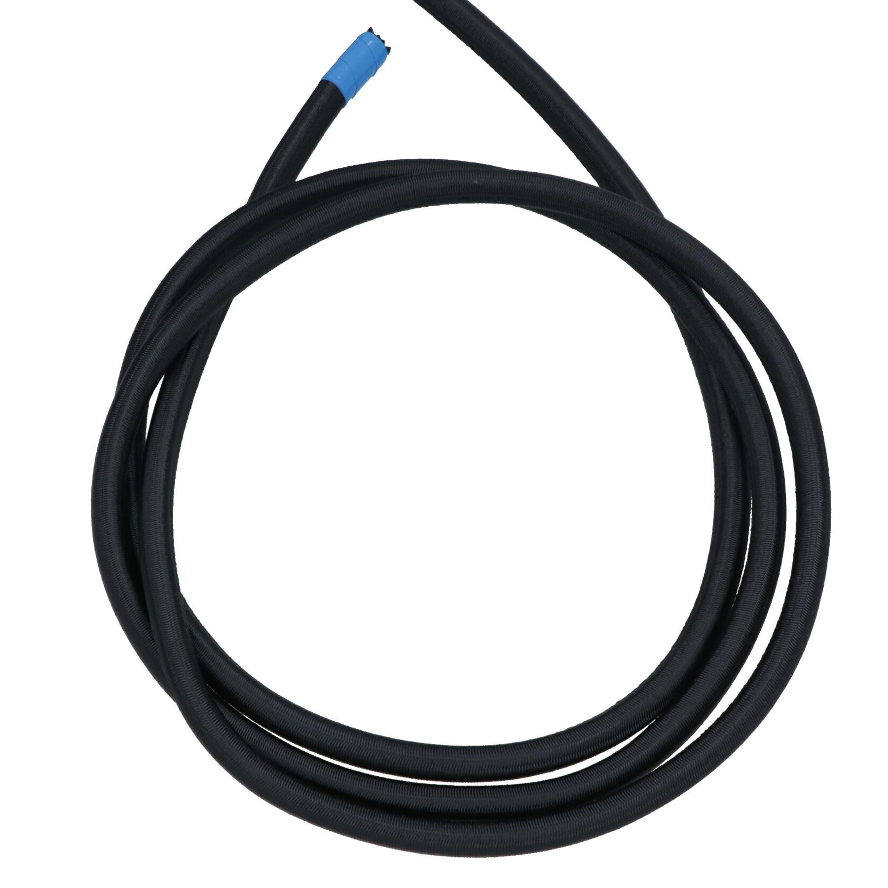 8mm Black Shock Cord Bungee Rope Strap Elastic Rope Tie Down Trailer Covers