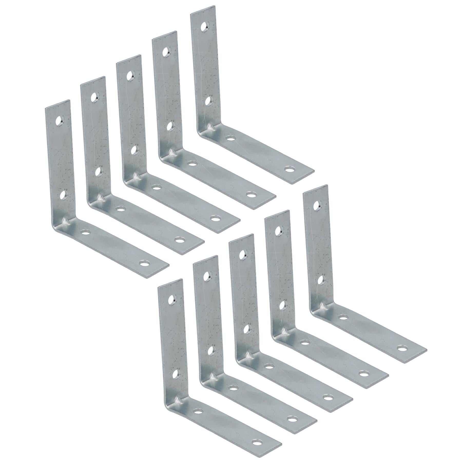 63.5mm (2.5in) Corner Brace Bracket Set L Shaped Mending Reinforcing Plate
